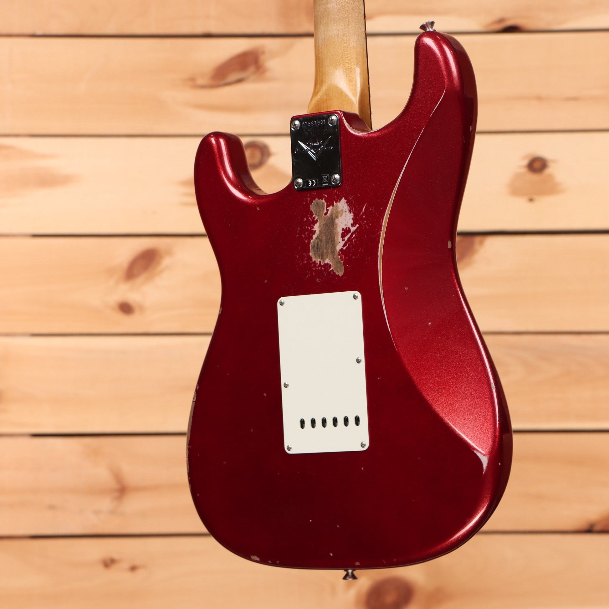 Fender Custom Shop Righteous Reissue Late 1962 Stratocaster Relic - Aged Fire Mist Red