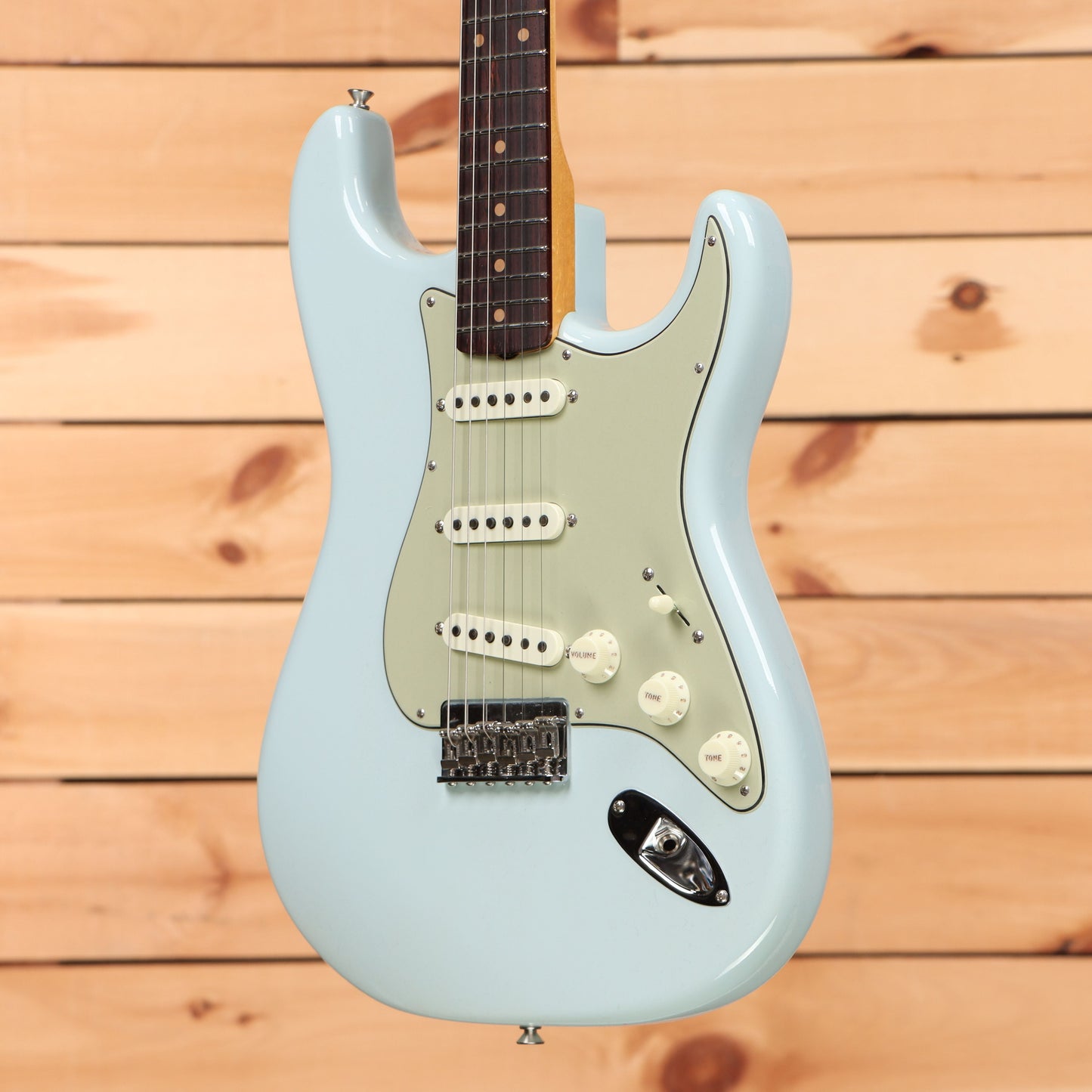 Fender Custom Shop Custom 1959 Hardtail Stratocaster Time Capsule Relic - Faded/Aged Sonic Blue