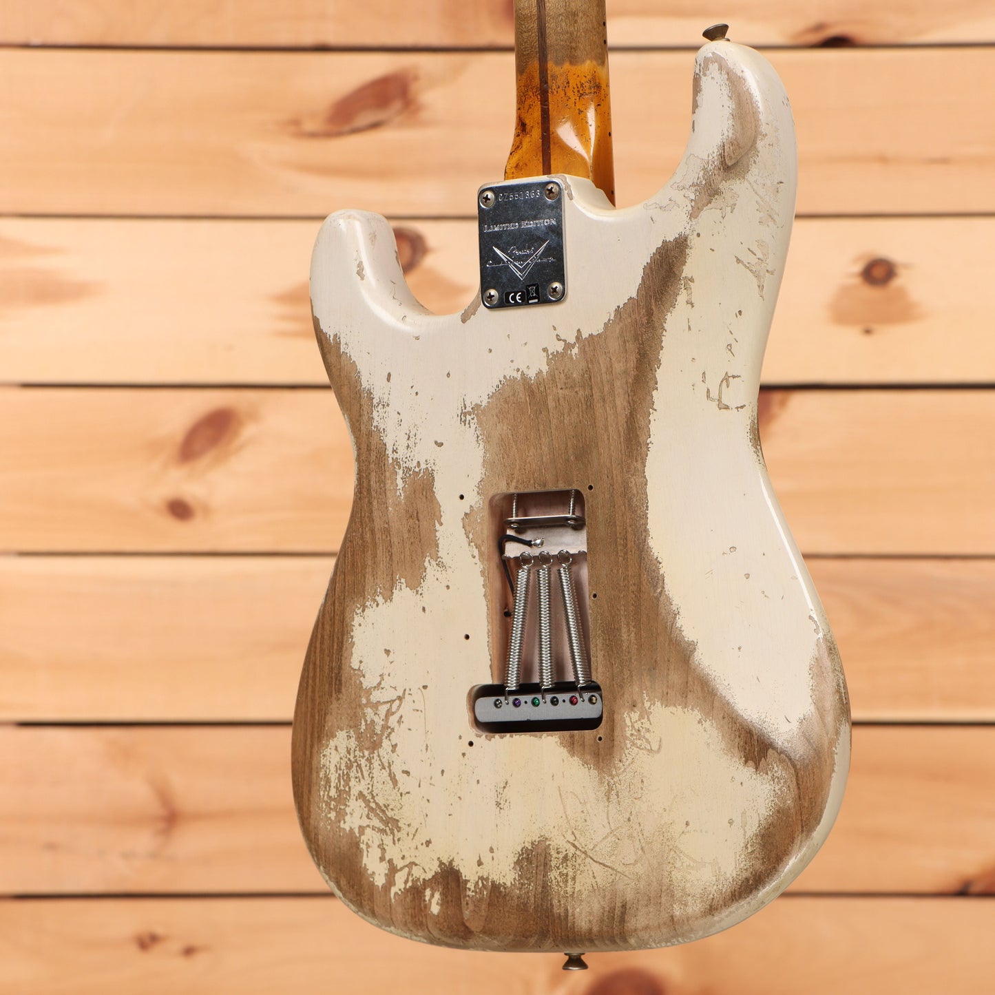 Fender Custom Shop LTD Poblano Stratocaster Relic - Aged White Blonde