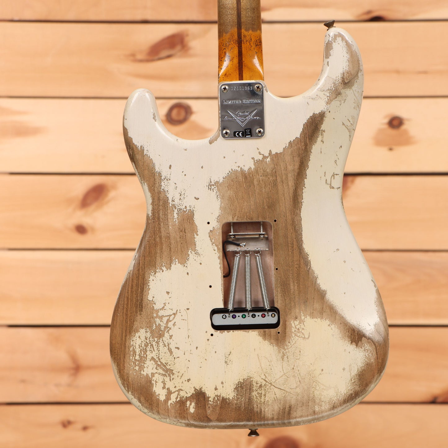 Fender Custom Shop LTD Poblano Stratocaster Relic - Aged White Blonde