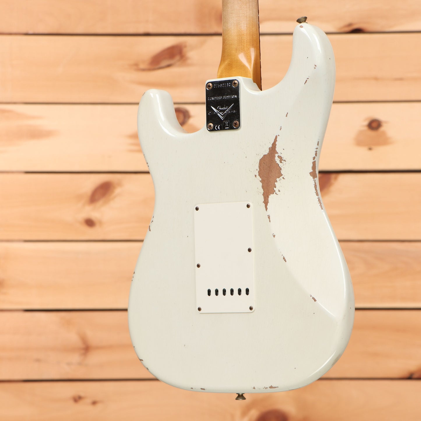 Fender Custom Shop Limited 1967 Stratocaster HSS Relic - Aged Olympic White