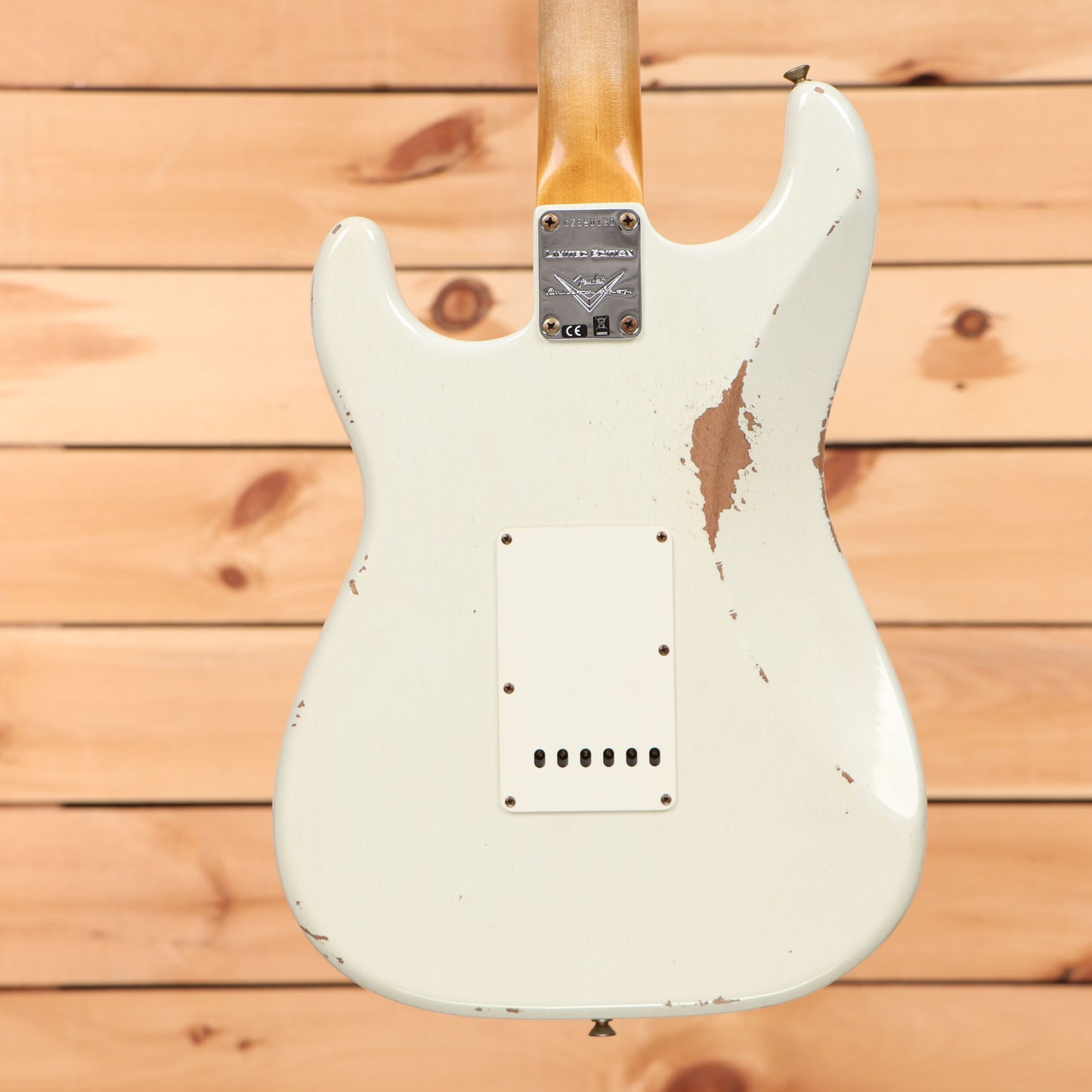 Fender Custom Shop Limited 1967 Stratocaster HSS Relic - Aged Olympic White