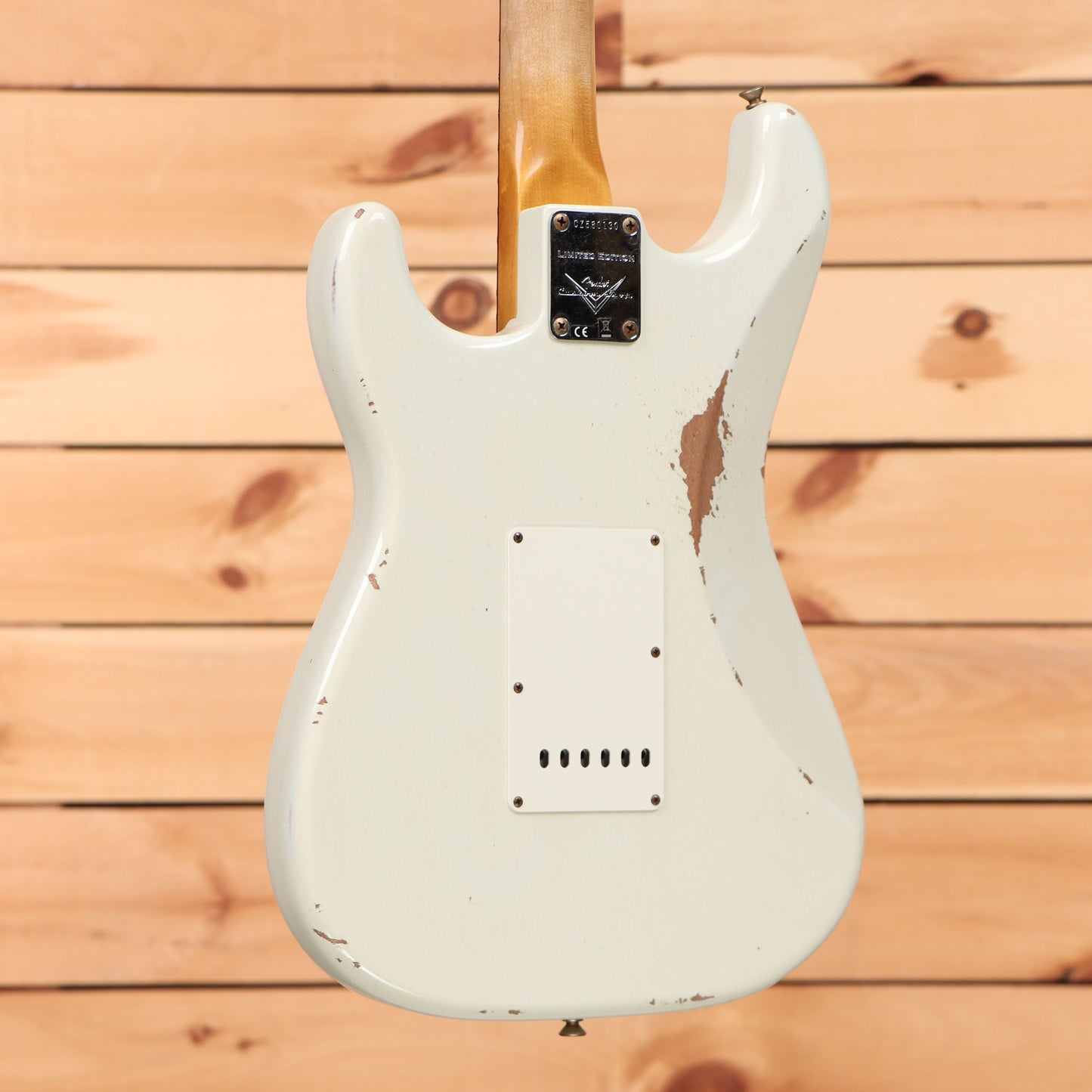 Fender Custom Shop Limited 1967 Stratocaster HSS Relic - Aged Olympic White