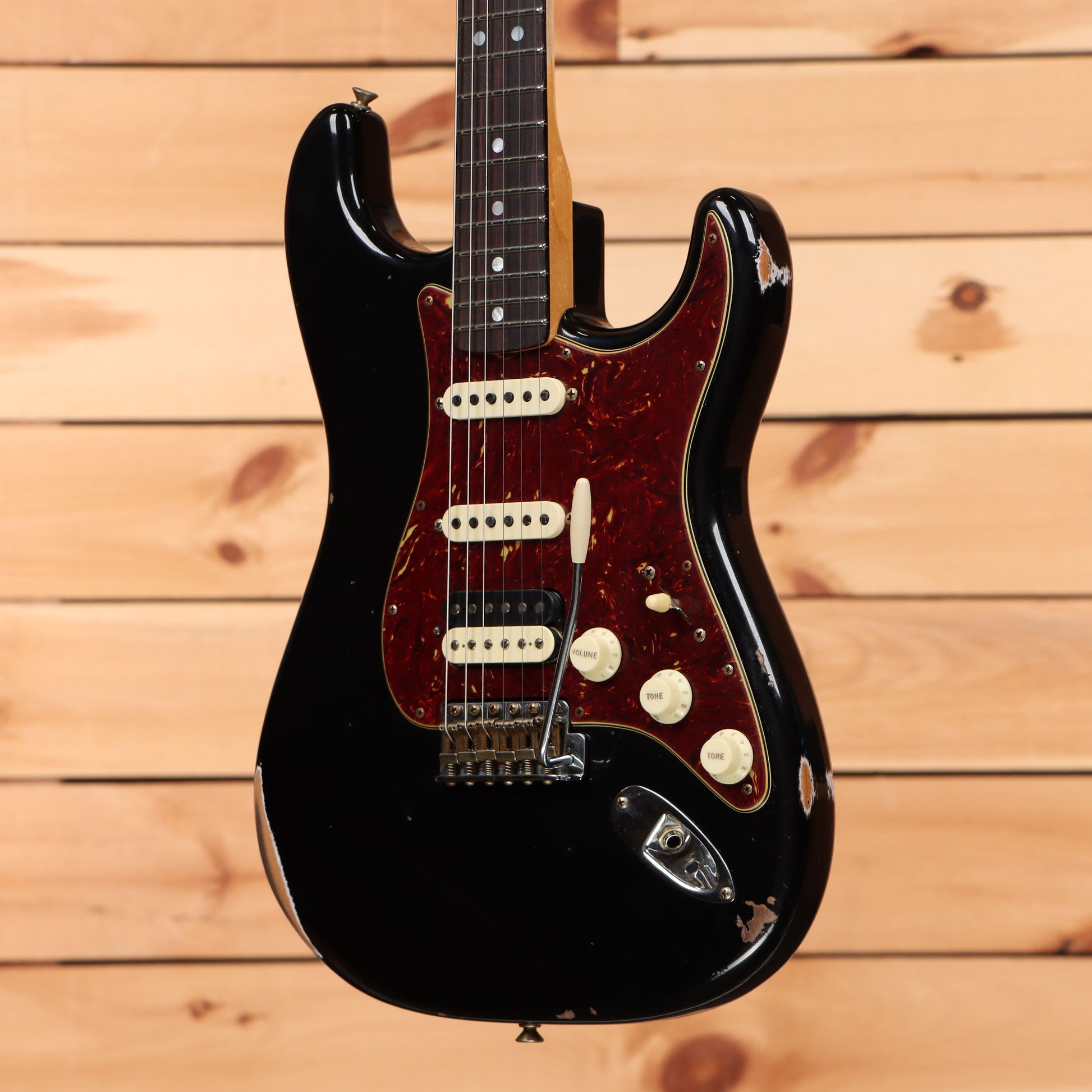 Fender Custom Shop Limited 1967 Stratocaster HSS Relic - Aged Black