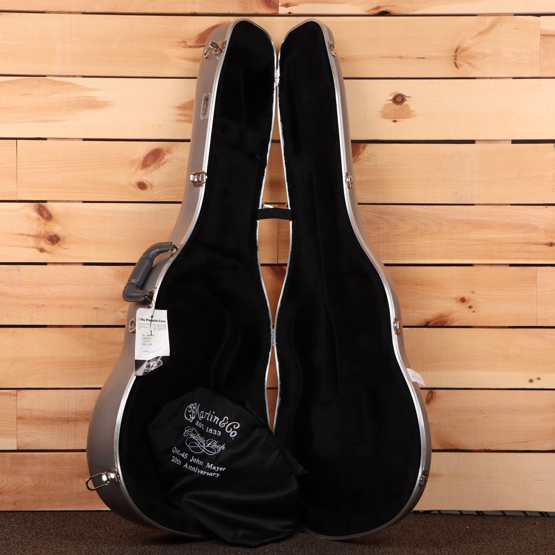 Martin Limited 20th Anniversary John Mayer OM45JM #141 - Platinum Gray Burst