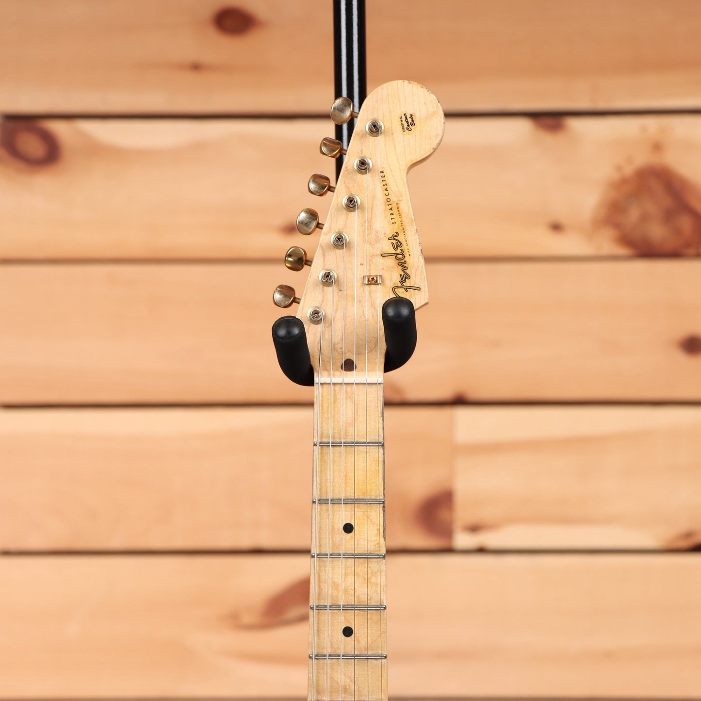 Fender Custom Shop Limited Greg Fessler Masterbuilt 1957 Strat Journeyman Relic - Fiesta Red