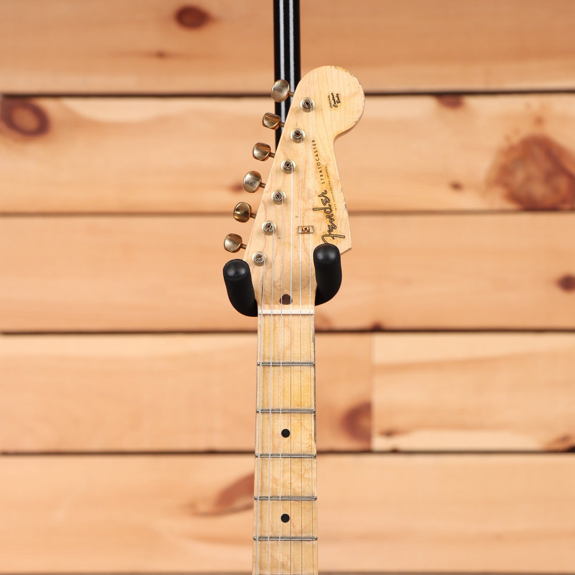 Fender Custom Shop Limited Greg Fessler Masterbuilt 1957 Strat Journeyman Relic - Fiesta Red