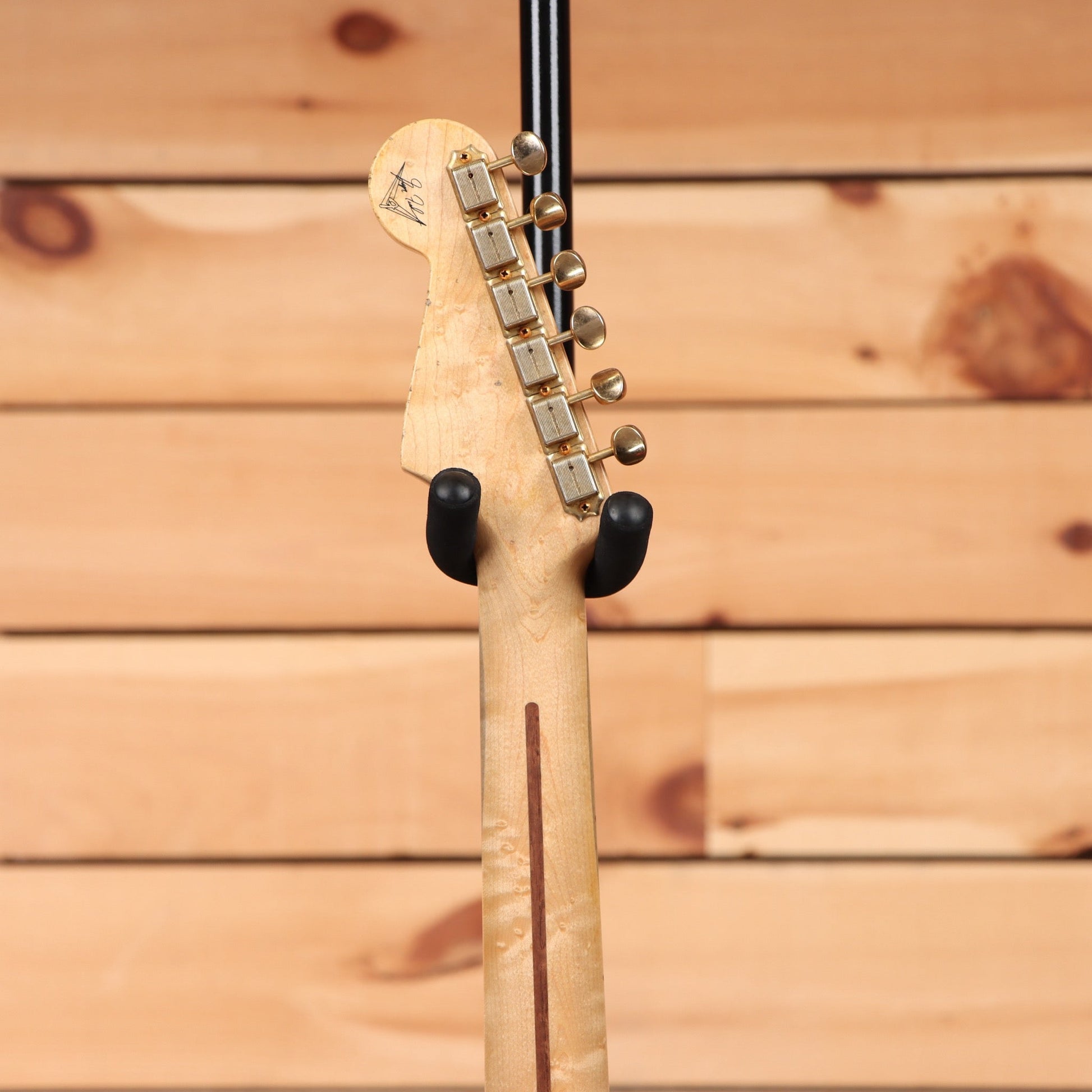 Fender Custom Shop Limited Greg Fessler Masterbuilt 1957 Strat Journeyman Relic - Fiesta Red