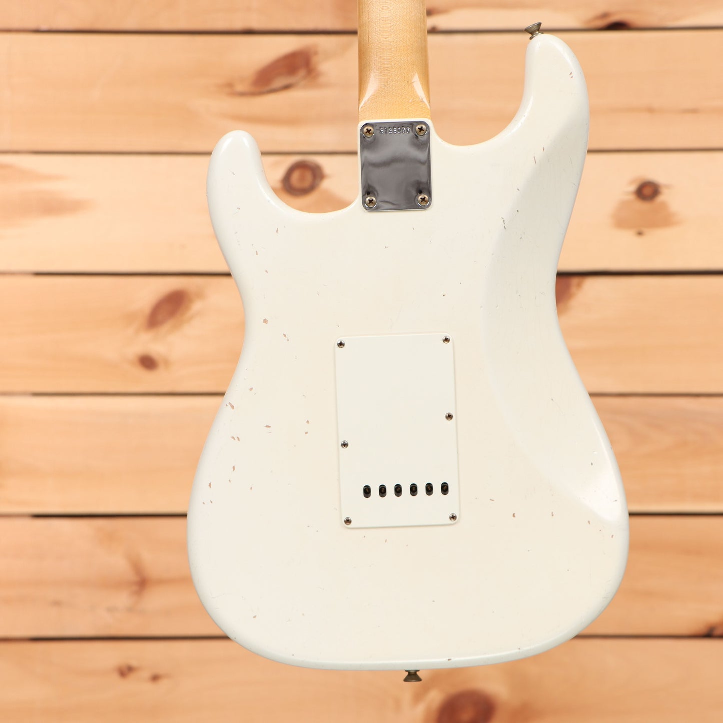 Fender Custom Shop Limited Dennis Galuszka Masterbuilt 1963 Stratocaster Journeyman Relic - Aged Olympic White