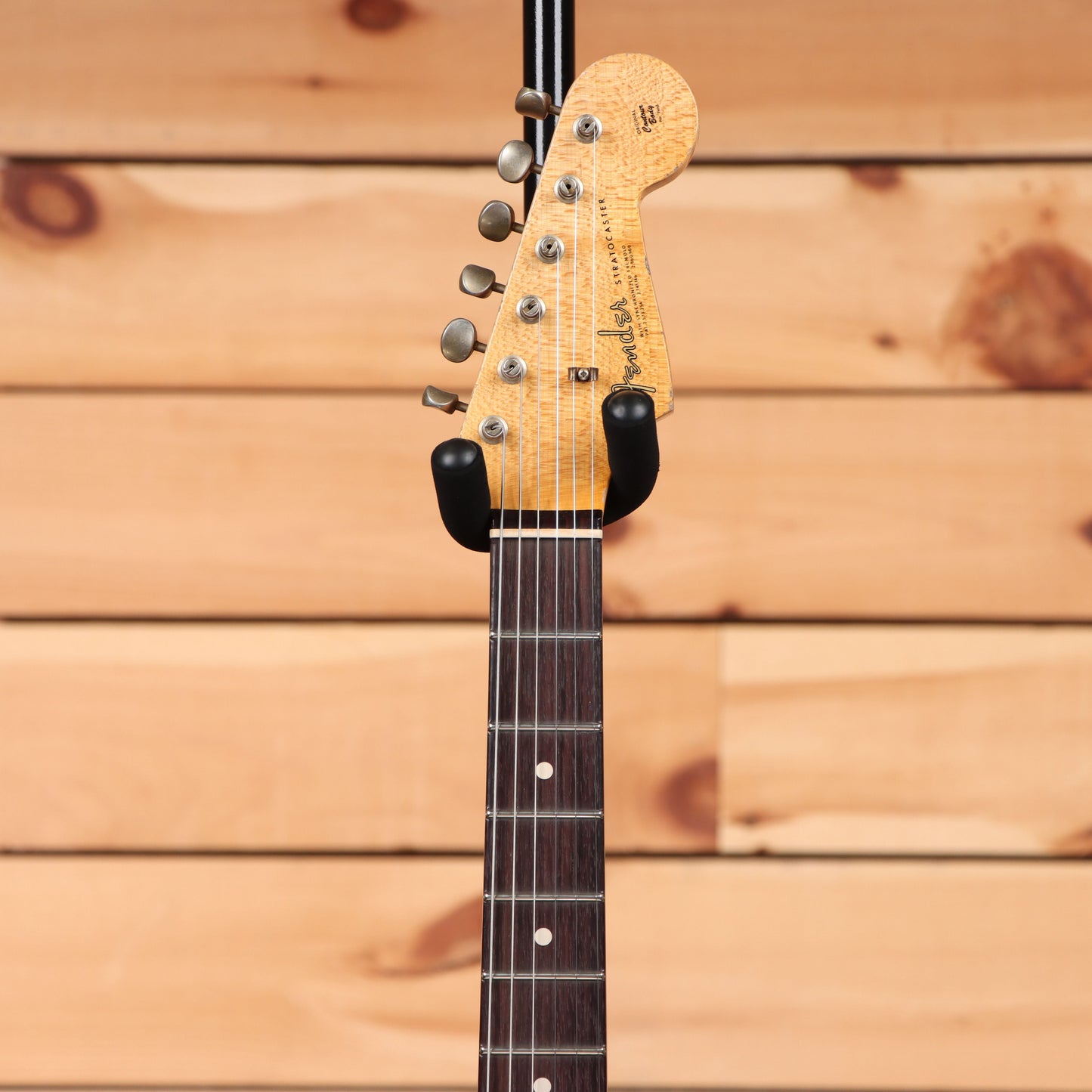 Fender Custom Shop Limited Dennis Galuszka Masterbuilt 1963 Stratocaster Journeyman Relic - Aged Olympic White