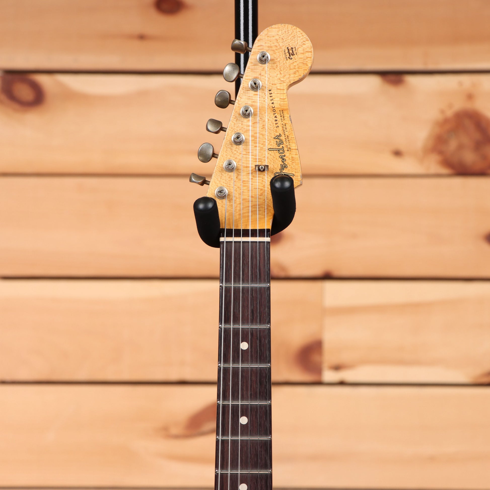 Fender Custom Shop Limited Dennis Galuszka Masterbuilt 1963 Stratocaster Journeyman Relic - Aged Olympic White