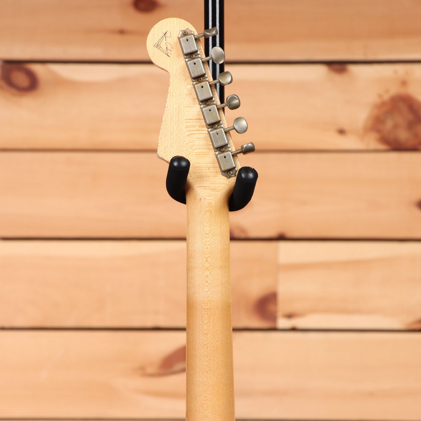 Fender Custom Shop Limited Dennis Galuszka Masterbuilt 1963 Stratocaster Journeyman Relic - Aged Olympic White