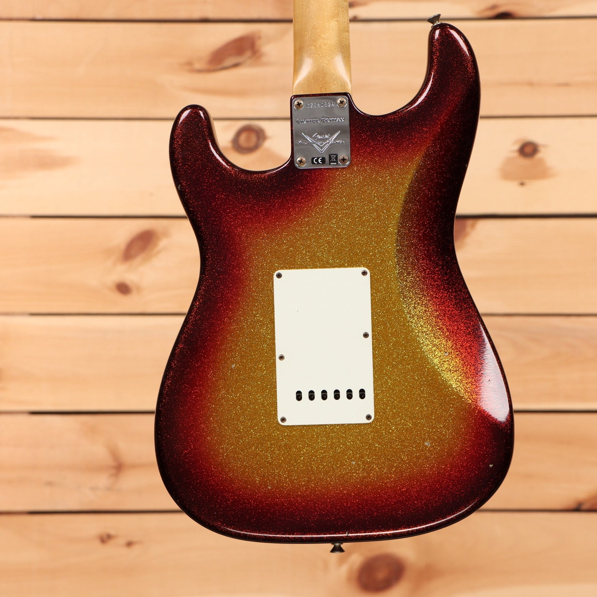 Fender Custom Shop Limited 1963 Sparkle Stratocaster Journeyman Relic - Sparkle 3 Color Sunburst