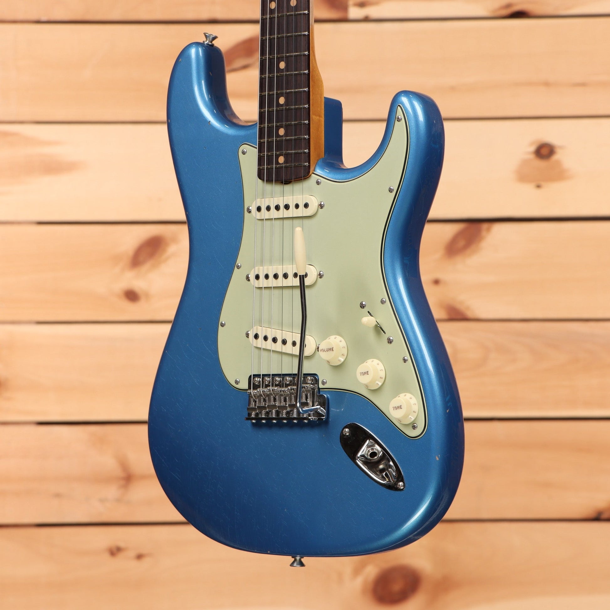 Fender Custom Shop Limited 1963 Stratocaster Journeyman Relic - Aged Lake Placid Blue