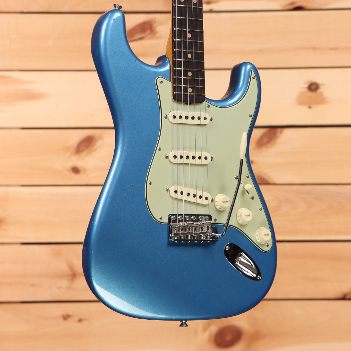 Fender Custom Shop Limited 1963 Stratocaster Journeyman Relic - Aged Lake Placid Blue