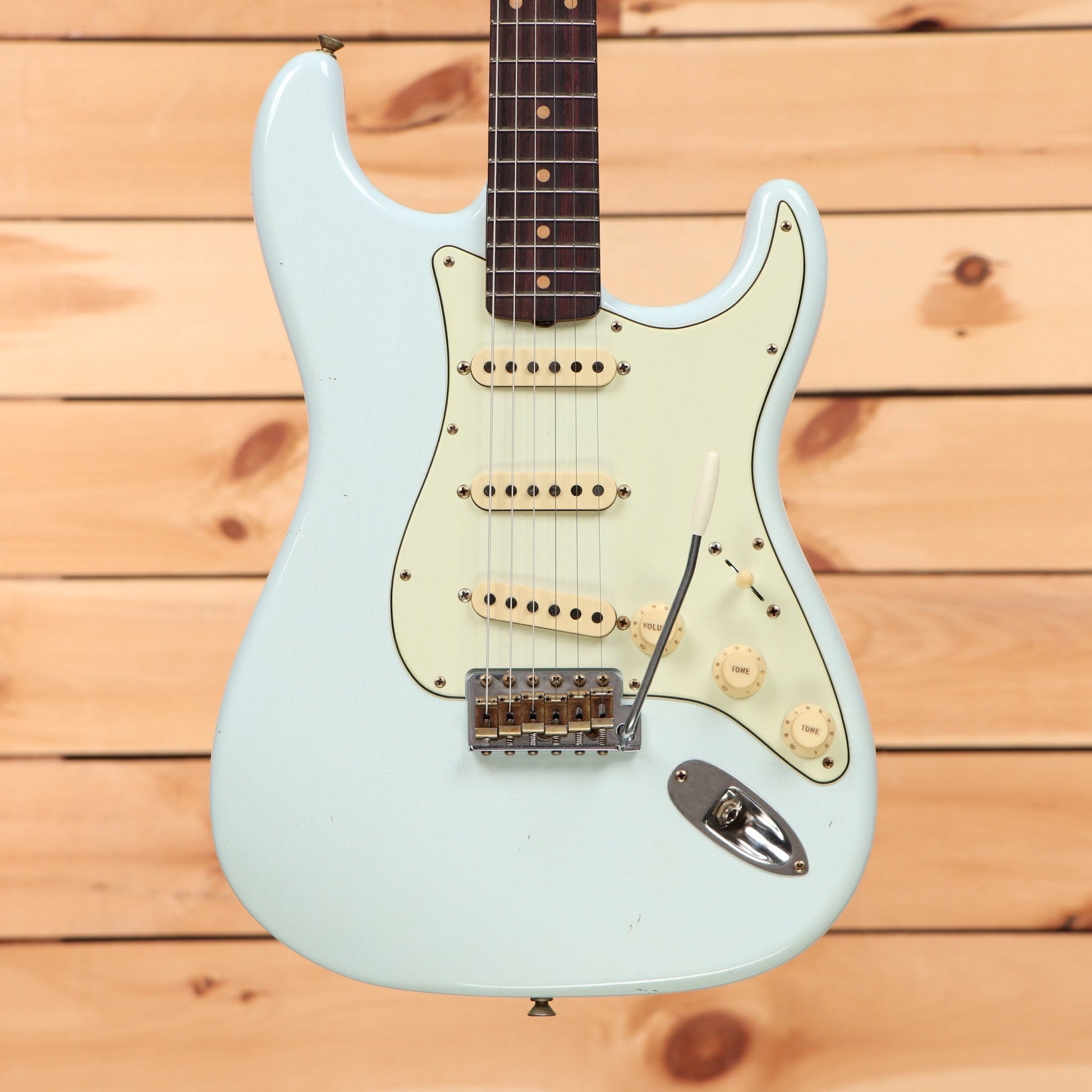 Fender Custom Shop 1959 Stratocaster Journeyman Relic - Super Faded Aged Sonic Blue