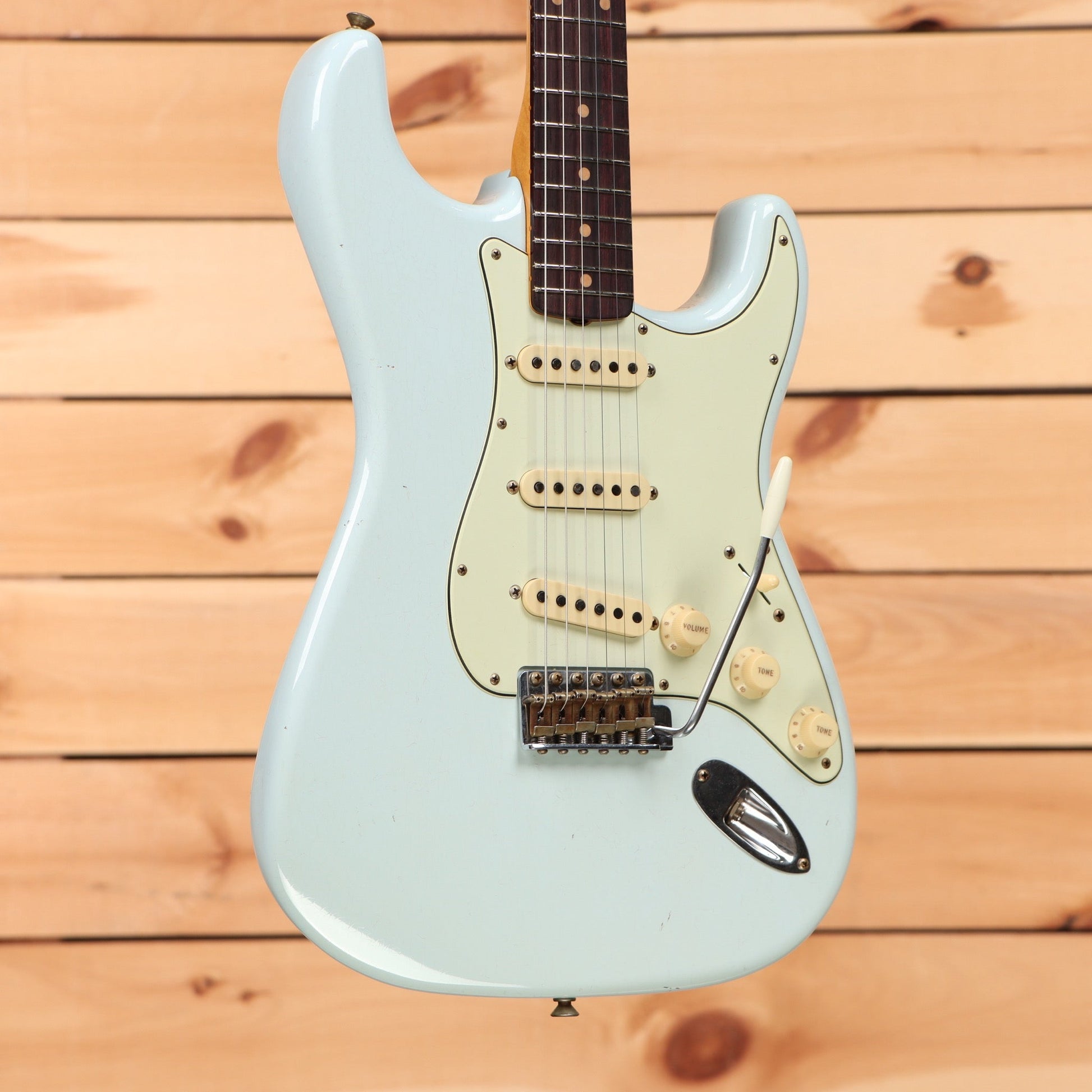 Fender Custom Shop 1959 Stratocaster Journeyman Relic - Super Faded Aged Sonic Blue