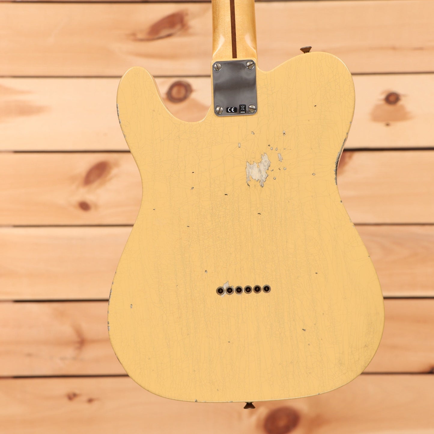 Fender Custom Shop 50s Telecaster Thinline Relic - Nocaster Blonde