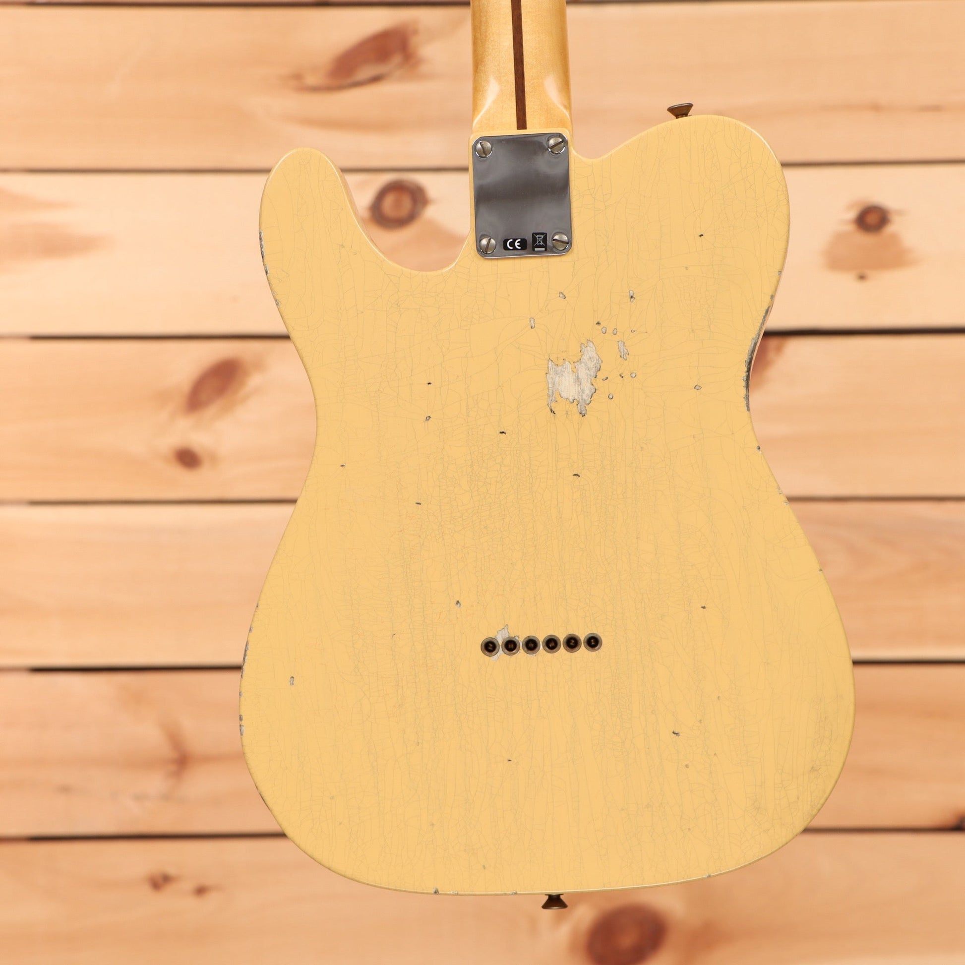 Fender Custom Shop 50s Telecaster Thinline Relic - Nocaster Blonde