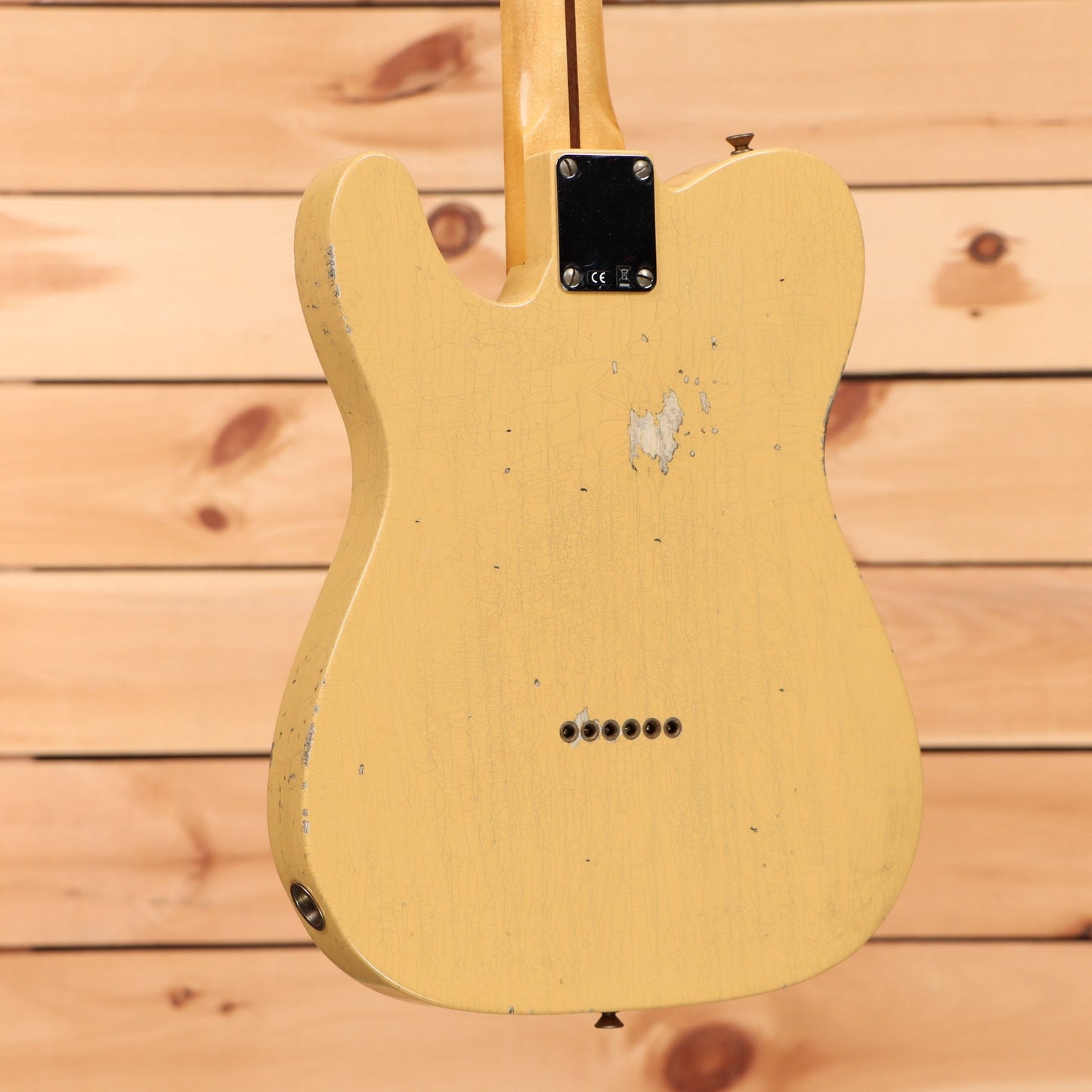 Fender Custom Shop 50s Telecaster Thinline Relic - Nocaster Blonde