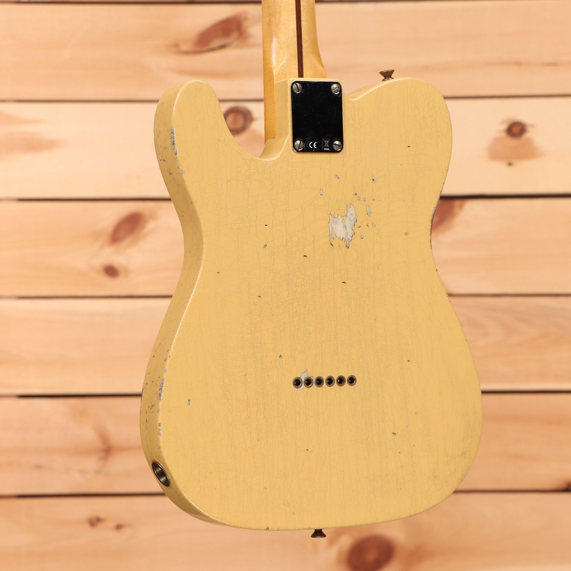 Fender Custom Shop 50s Telecaster Thinline Relic - Nocaster Blonde
