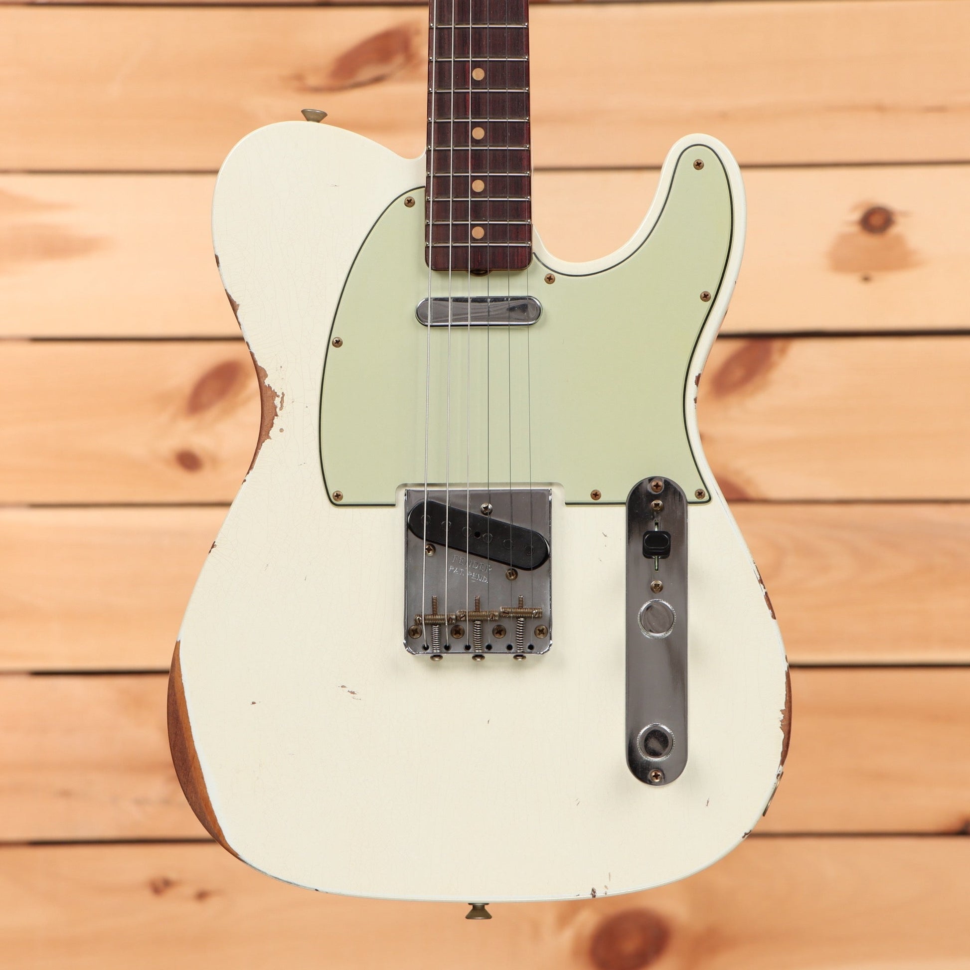 Fender Custom Shop 1963 Telecaster Relic - Aged Olympic White