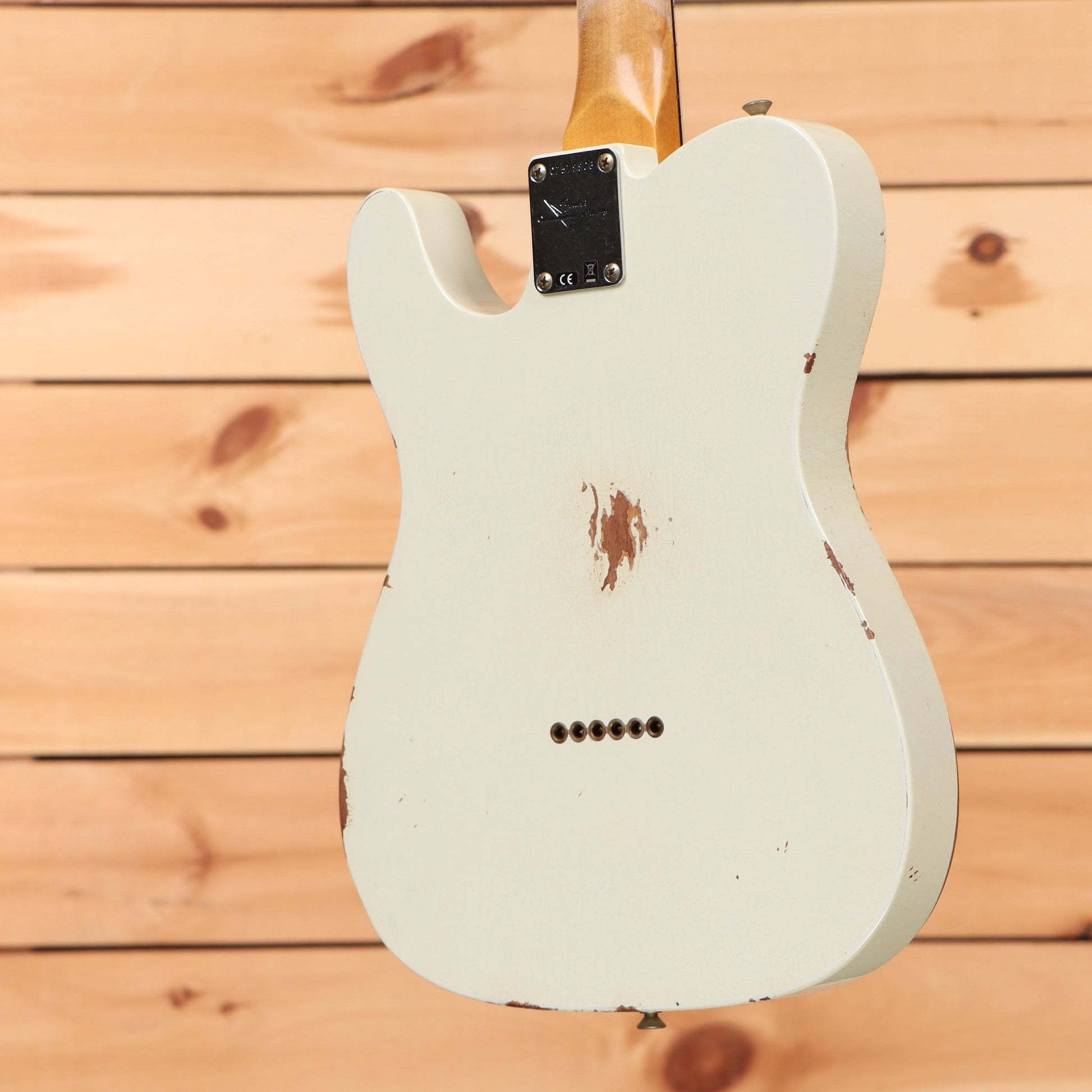 Fender Custom Shop 1963 Telecaster Relic - Aged Olympic White