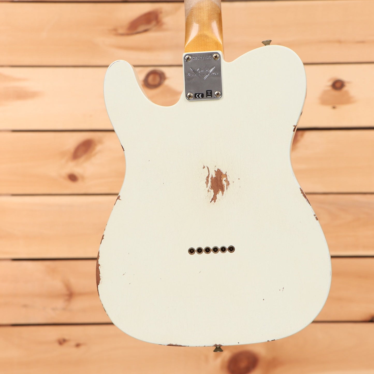 Fender Custom Shop 1963 Telecaster Relic - Aged Olympic White