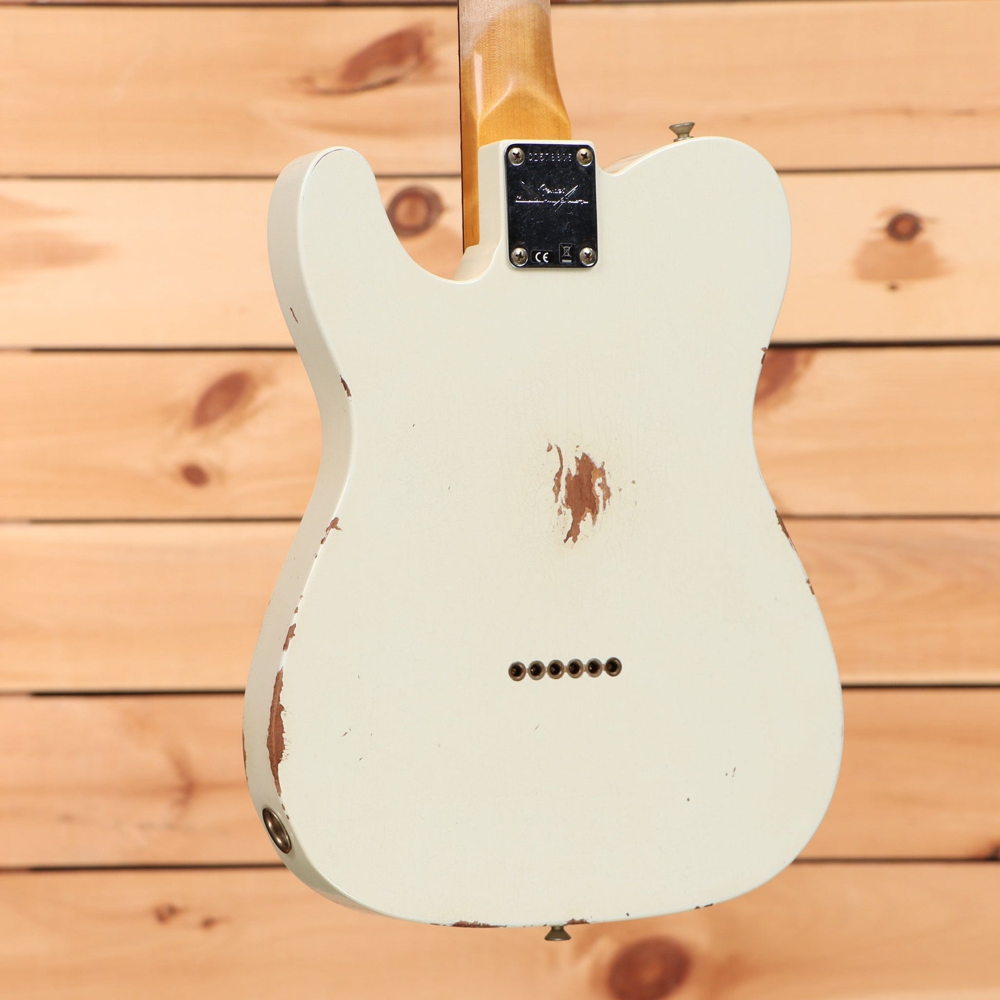 Fender Custom Shop 1963 Telecaster Relic - Aged Olympic White