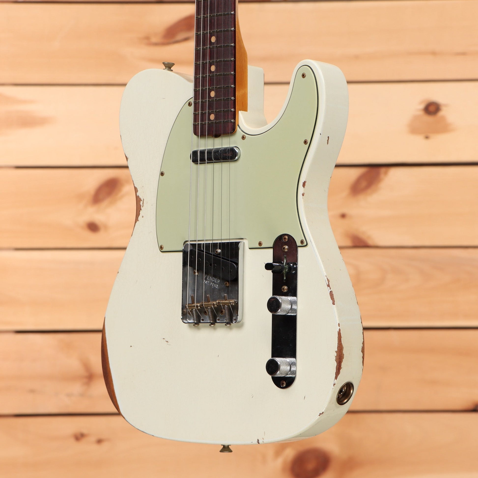 Fender Custom Shop 1963 Telecaster Relic - Aged Olympic White