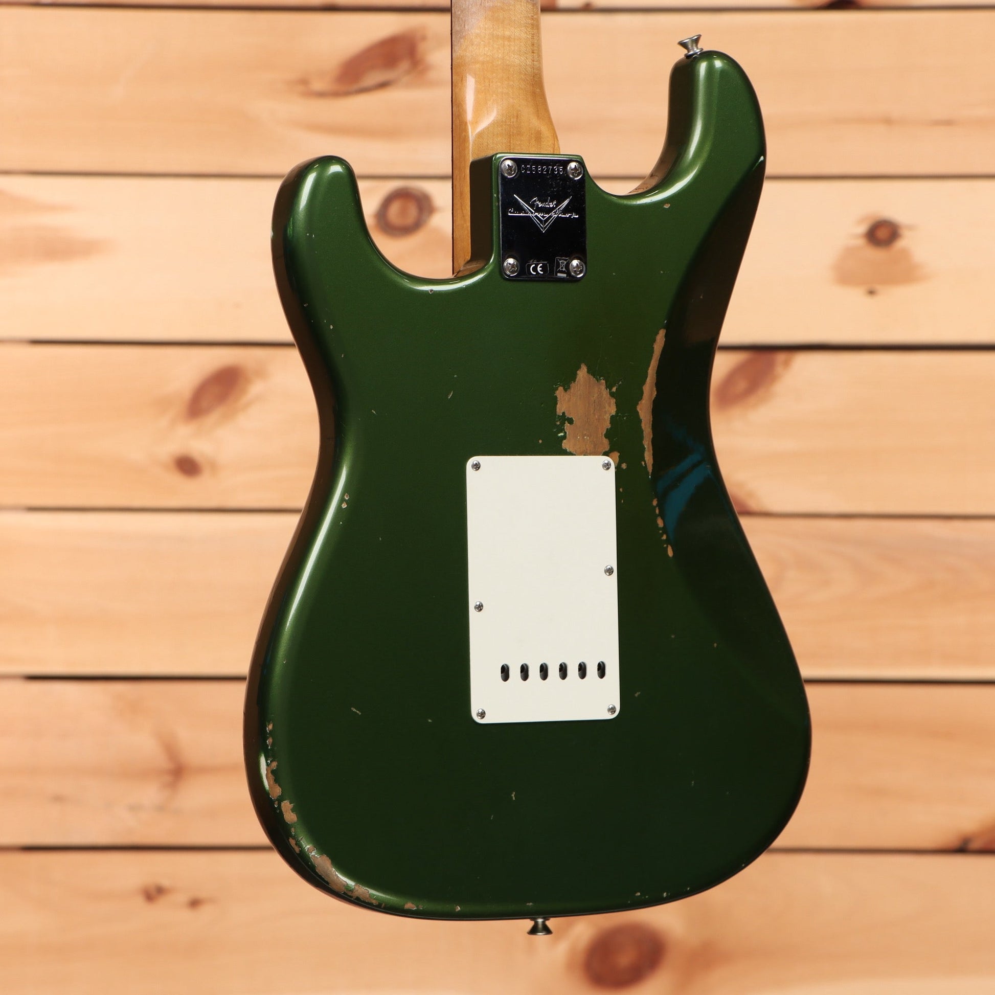 Fender Custom Shop Righteous Reissue Late 1962 Stratocaster Relic - Aged Olive Green Metallic