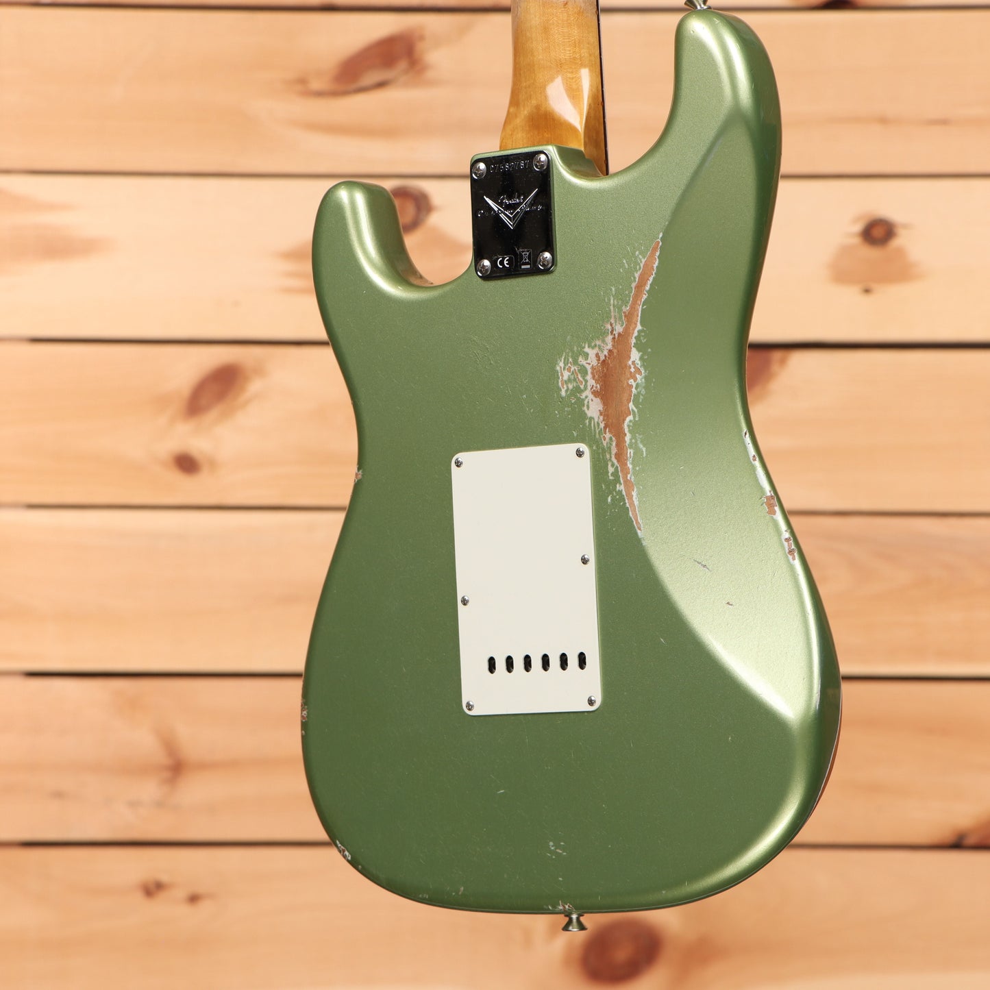 Fender Custom Shop Righteous Reissue Late 1962 Stratocaster Relic - Aged Sage Green Metallic