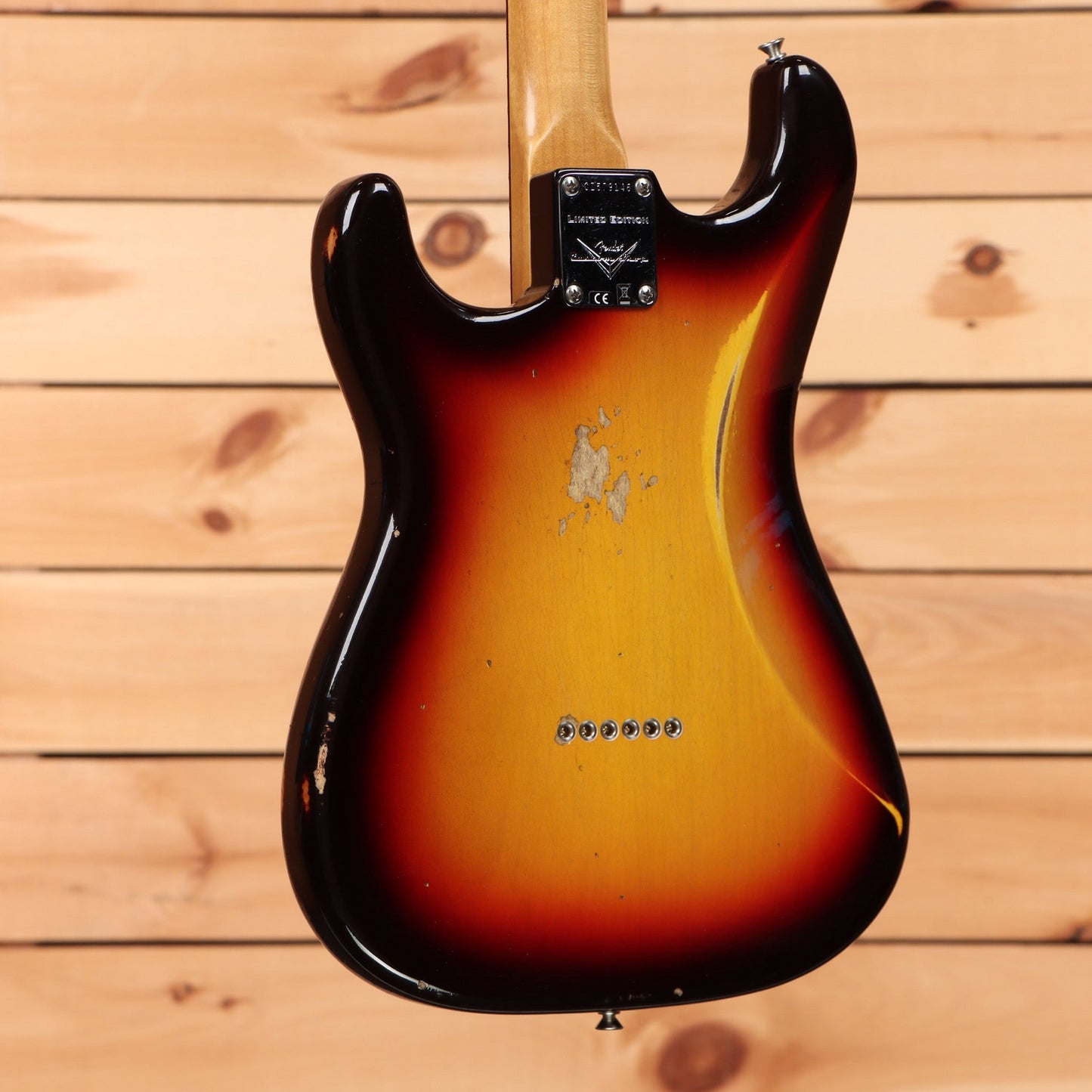 Fender Custom Shop Limited 1959 Stratocaster Hardtail Relic - Chocolate 3 Tone Sunburst