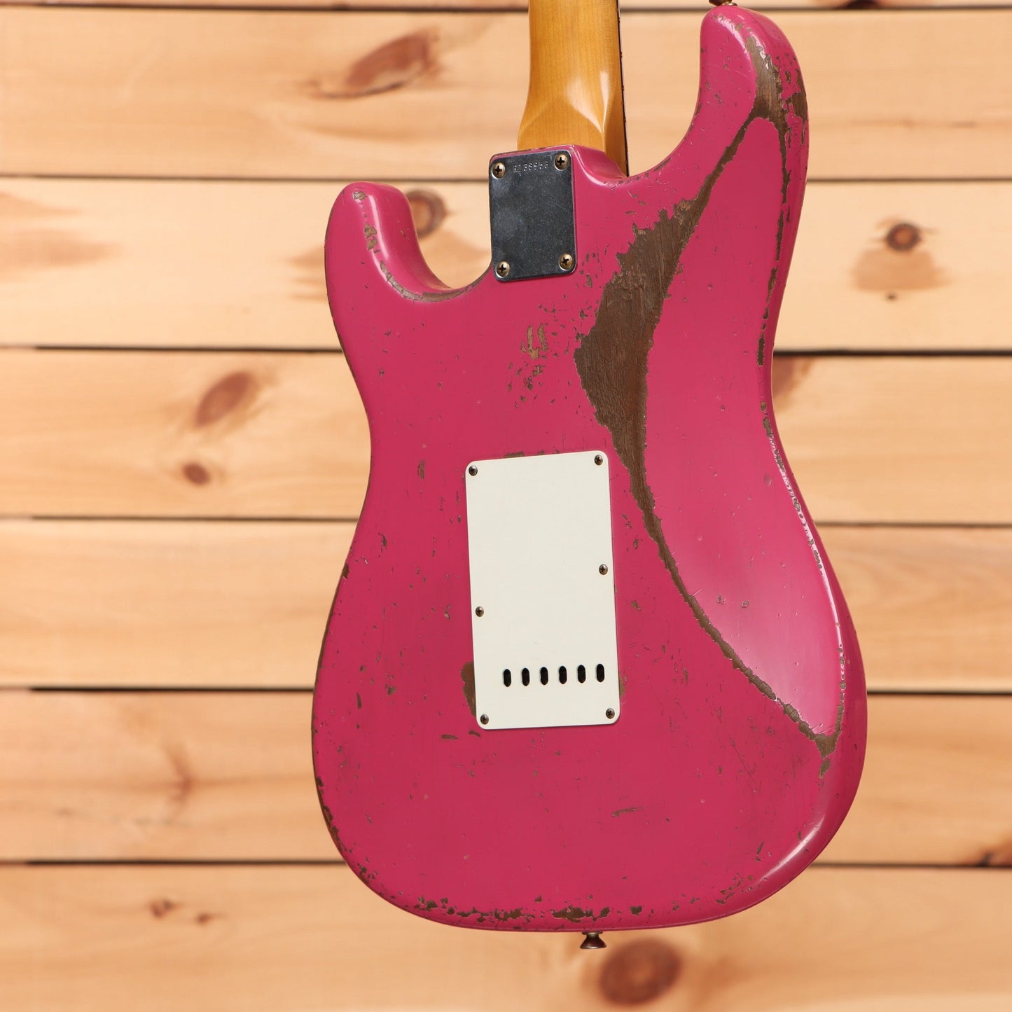 Fender Custom Shop Limited Greg Fessler Masterbuilt 1963 Stratocaster Relic - Faded Dakota Red
