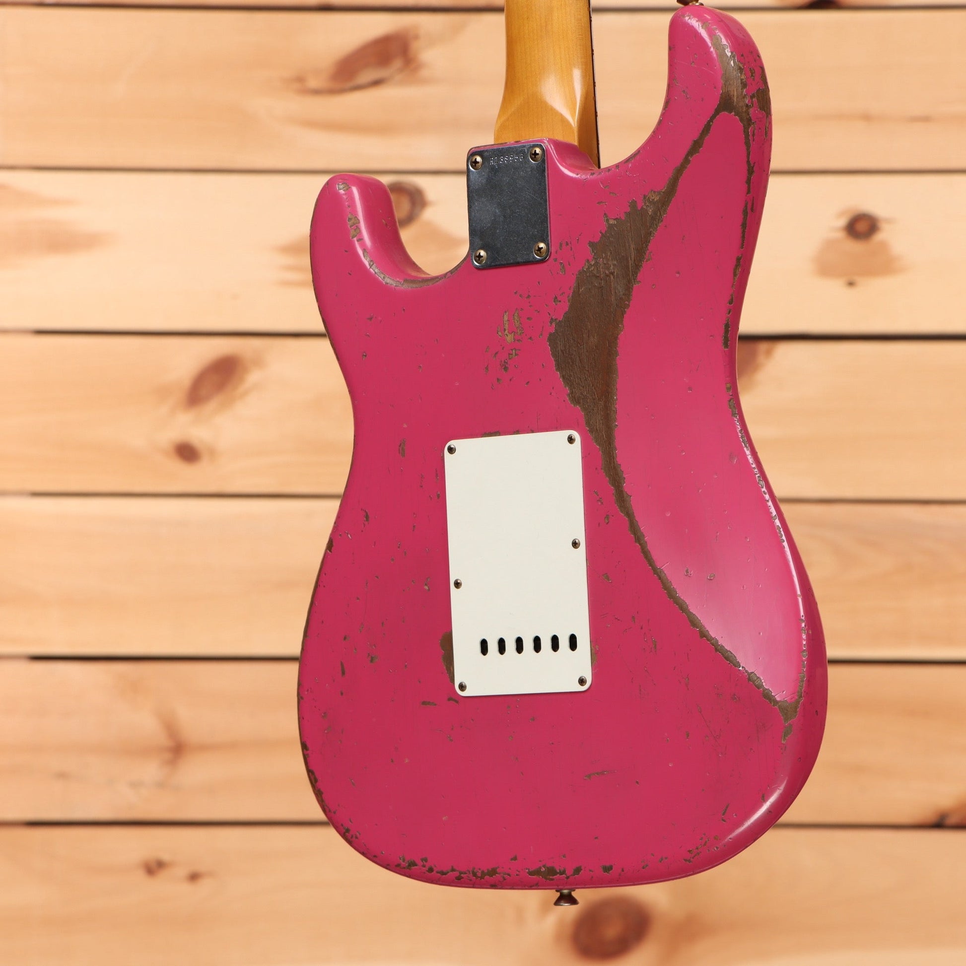Fender Custom Shop Limited Greg Fessler Masterbuilt 1963 Stratocaster Relic - Faded Dakota Red