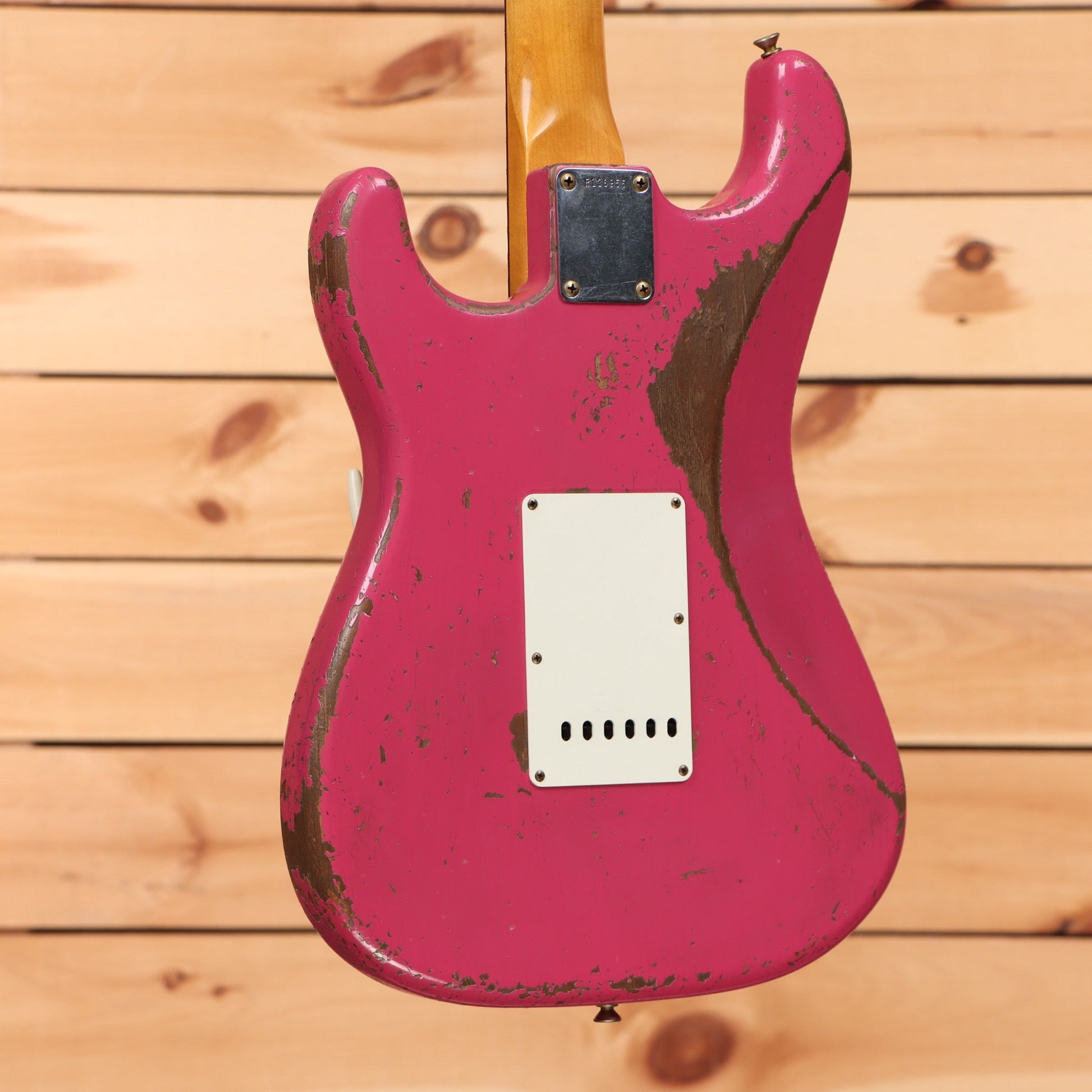 Fender Custom Shop Limited Greg Fessler Masterbuilt 1963 Stratocaster Relic - Faded Dakota Red