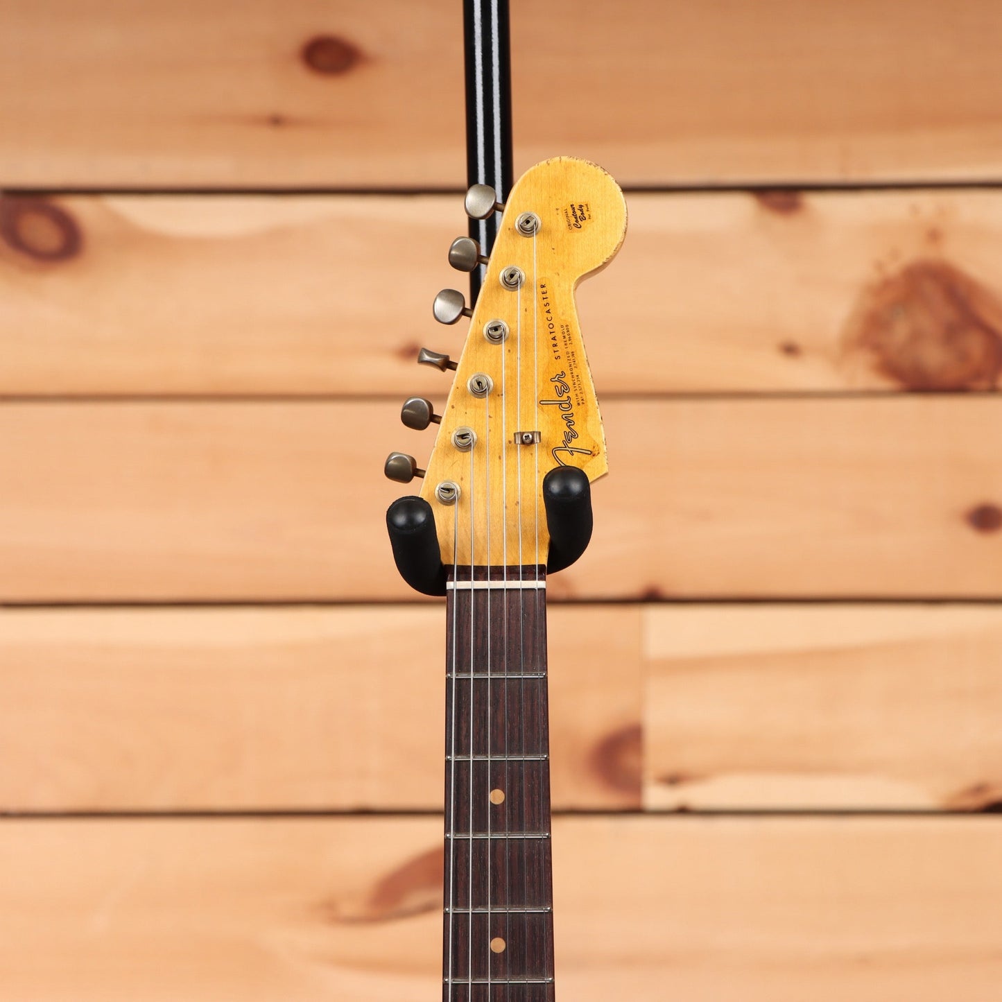 Fender Custom Shop Limited Greg Fessler Masterbuilt 1963 Stratocaster Relic - Faded Dakota Red