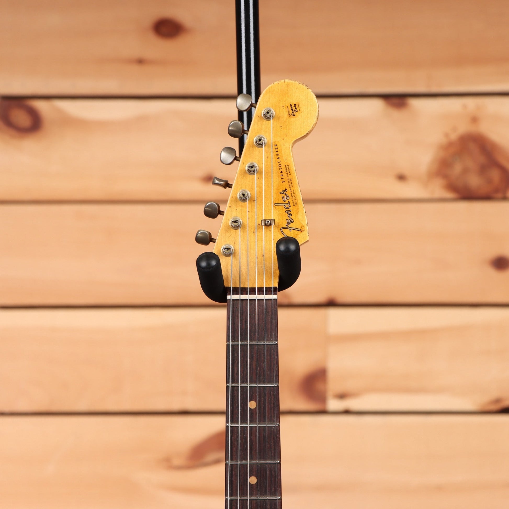Fender Custom Shop Limited Greg Fessler Masterbuilt 1963 Stratocaster Relic - Faded Dakota Red