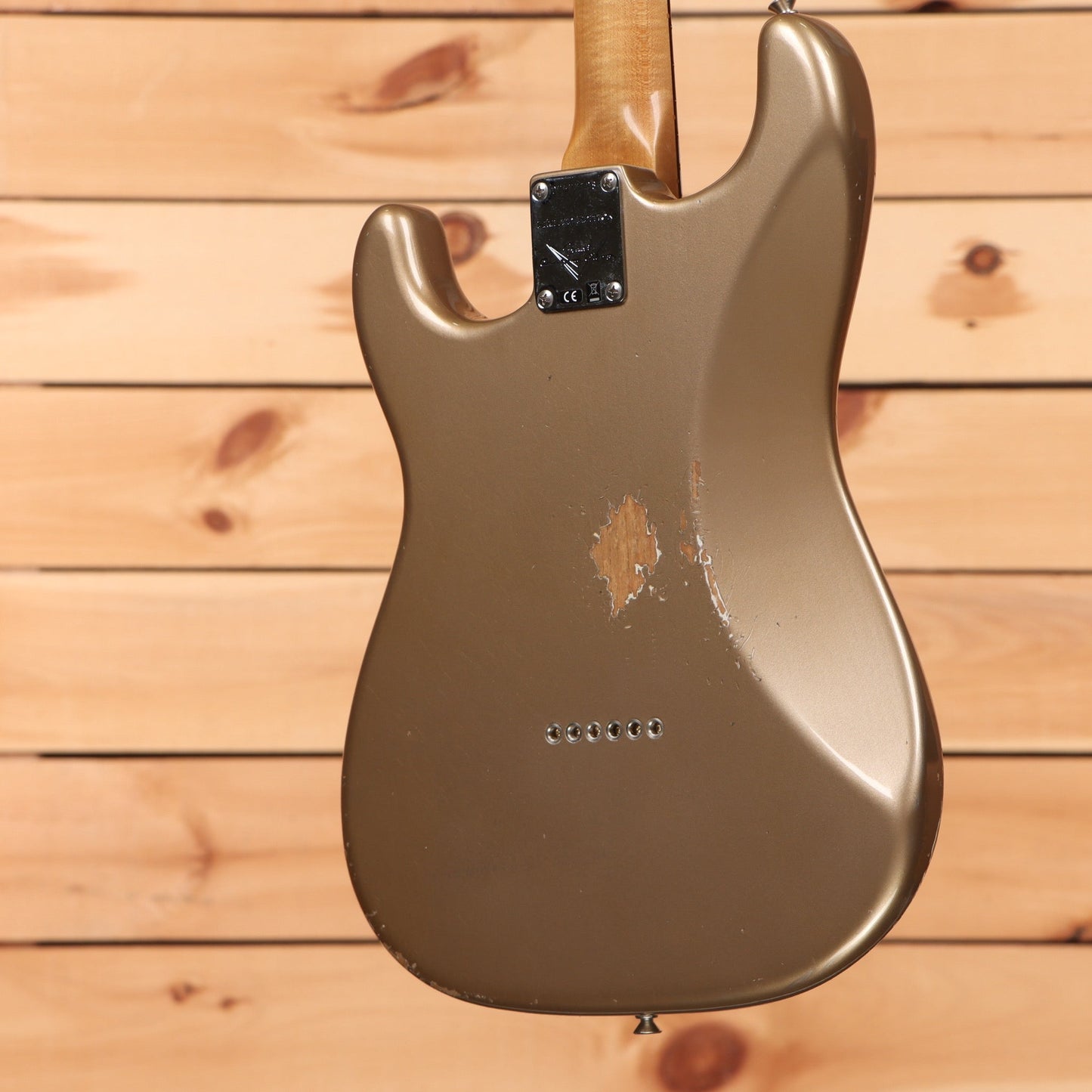 Fender Custom Shop Limited 1959 Stratocaster Hardtail Relic - Aged Shoreline Gold