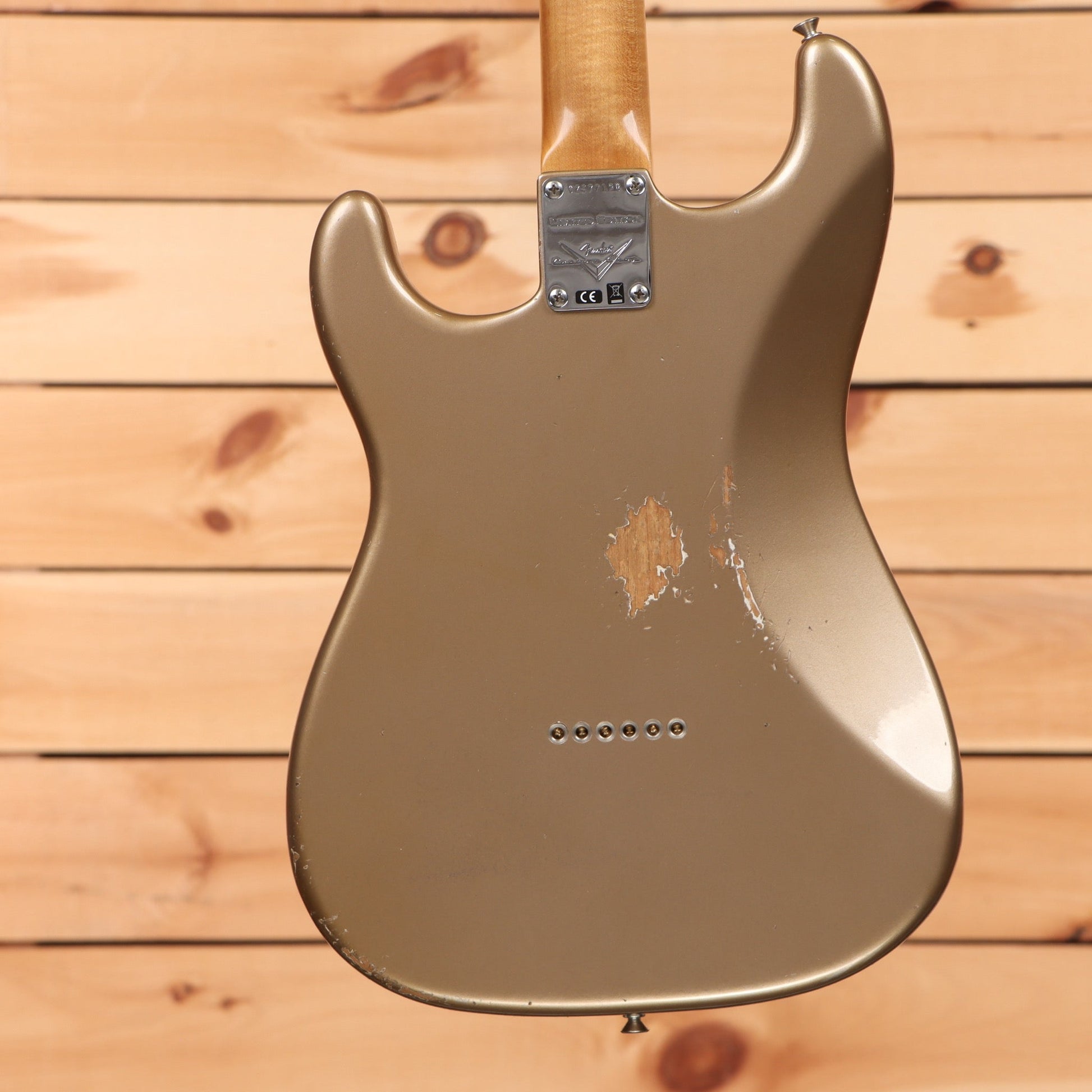 Fender Custom Shop Limited 1959 Stratocaster Hardtail Relic - Aged Shoreline Gold