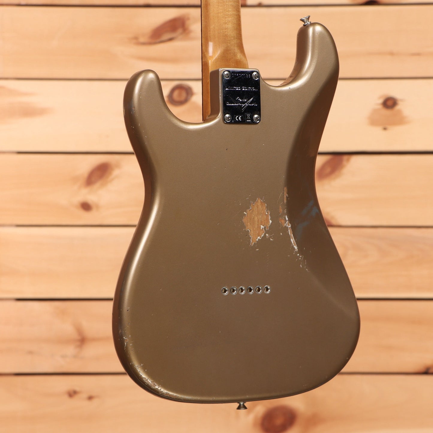 Fender Custom Shop Limited 1959 Stratocaster Hardtail Relic - Aged Shoreline Gold