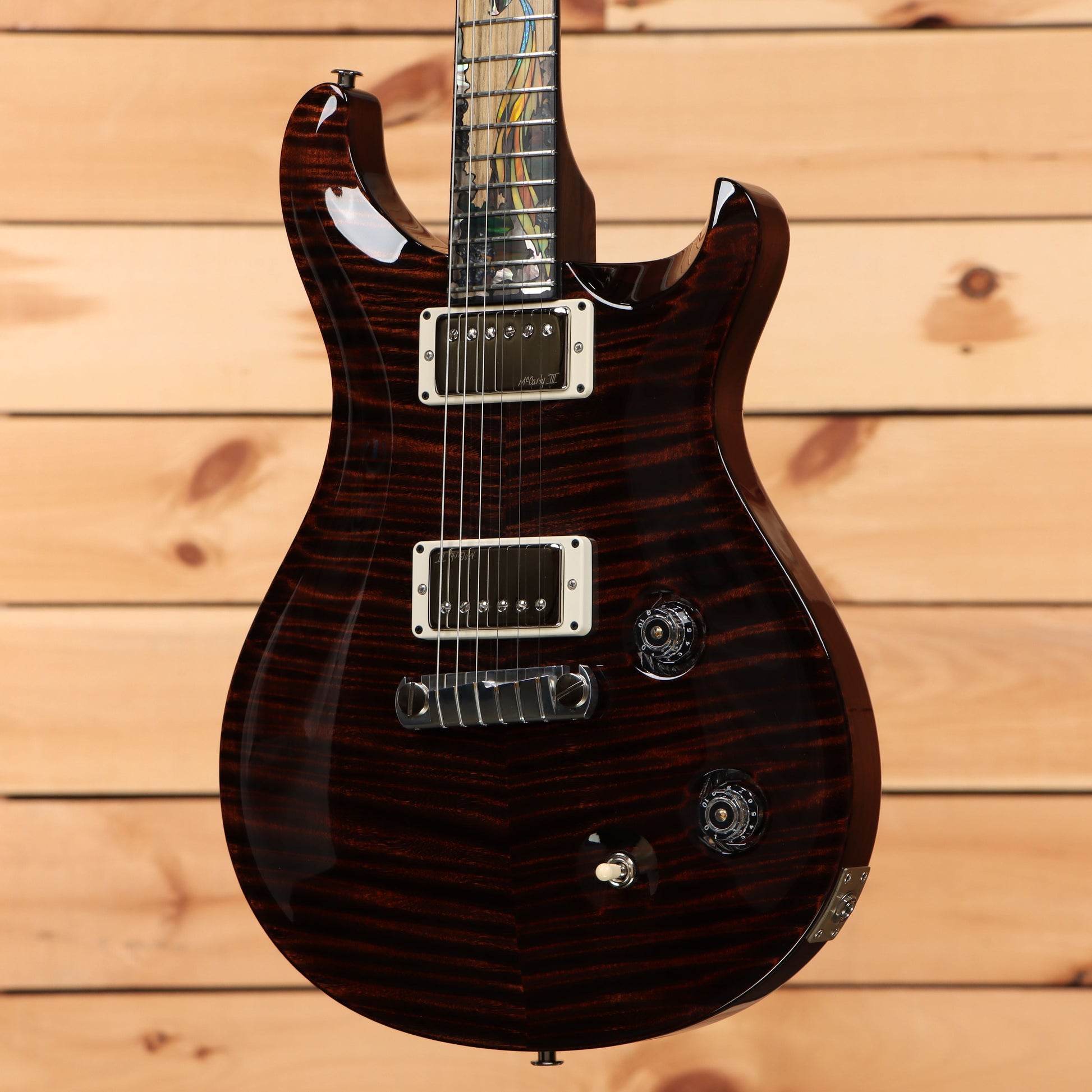 Paul Reed Smith Limited Private Stock 40th Anniversary McCarty Dragon - Burnt Chestnut