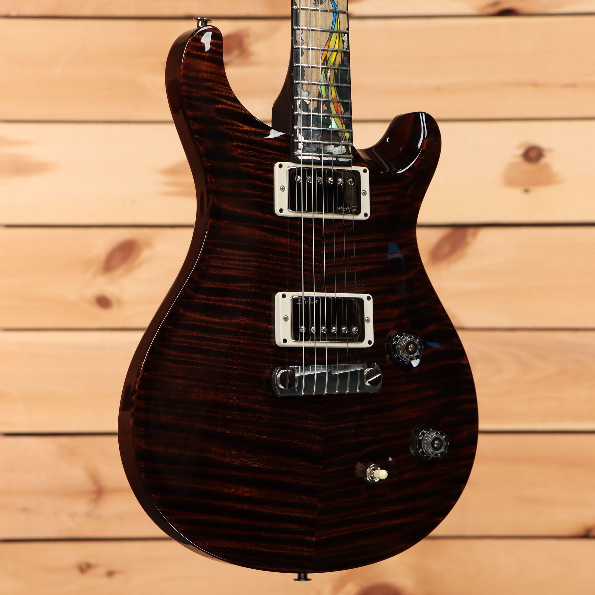 Paul Reed Smith Limited Private Stock 40th Anniversary McCarty Dragon - Burnt Chestnut
