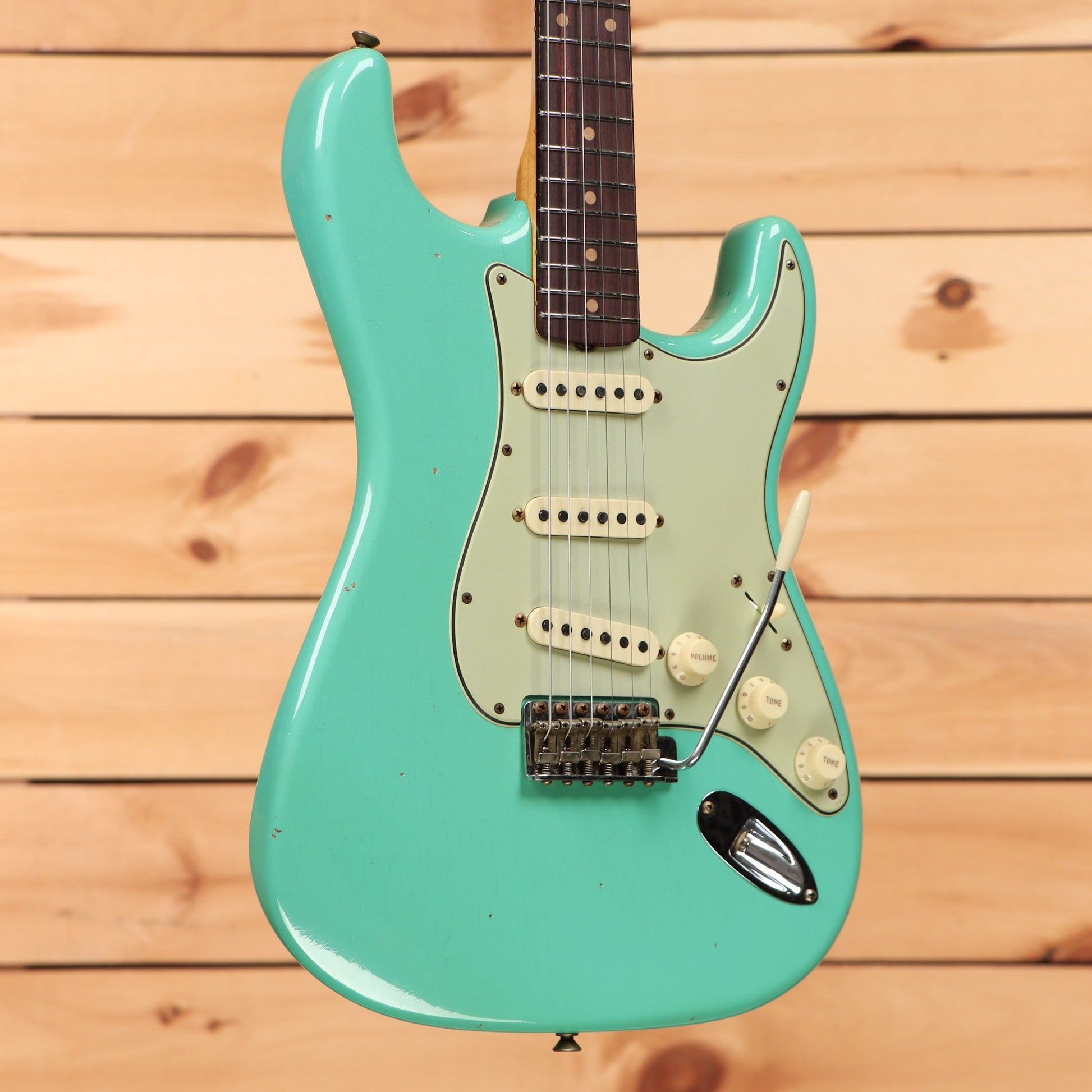 Fender Custom Shop 1959 Stratocaster Journeyman Relic - Super Faded Aged Sea Foam Green