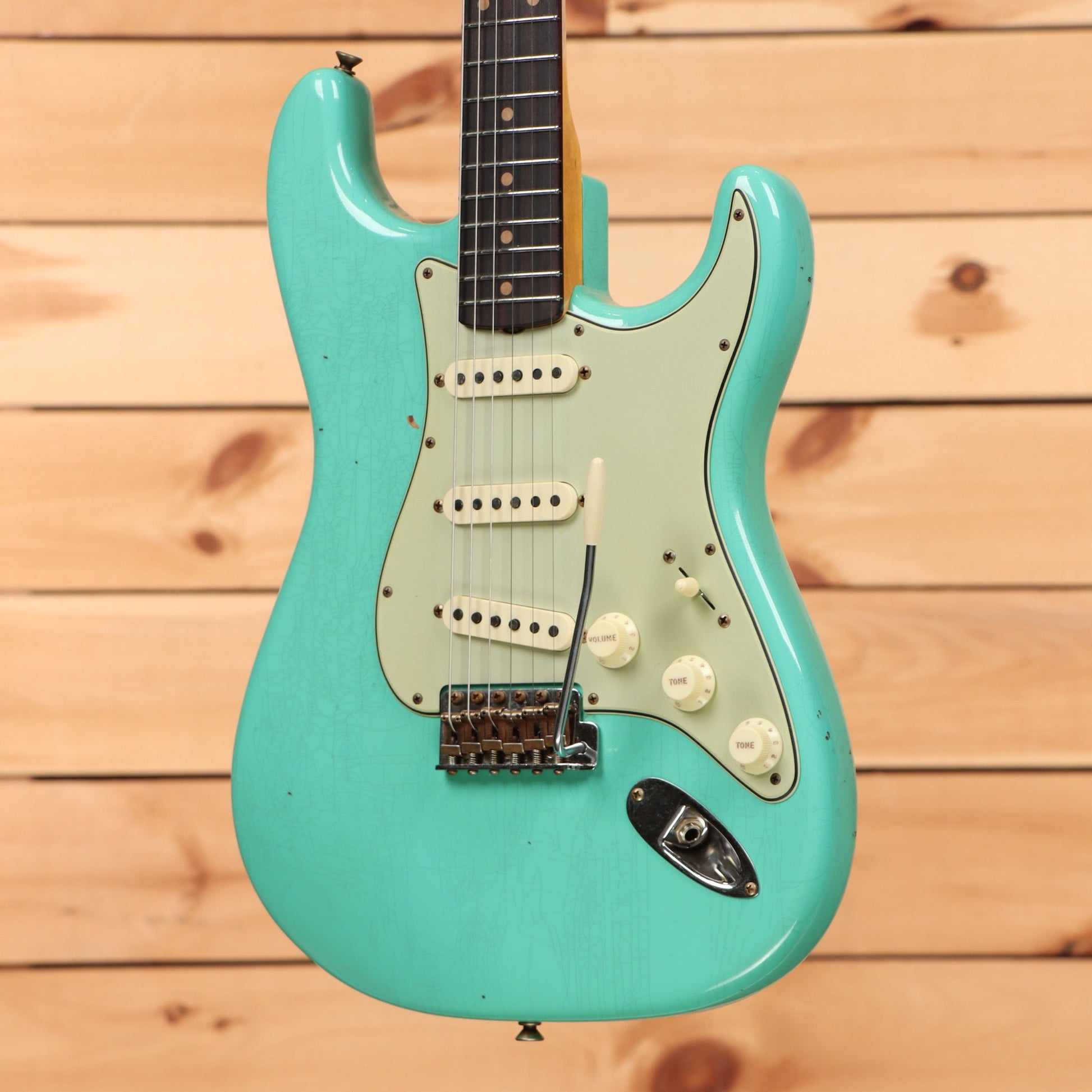 Fender Custom Shop Limited 1959 Strat Journeyman Relic - Super Faded/Aged Sea Foam Green