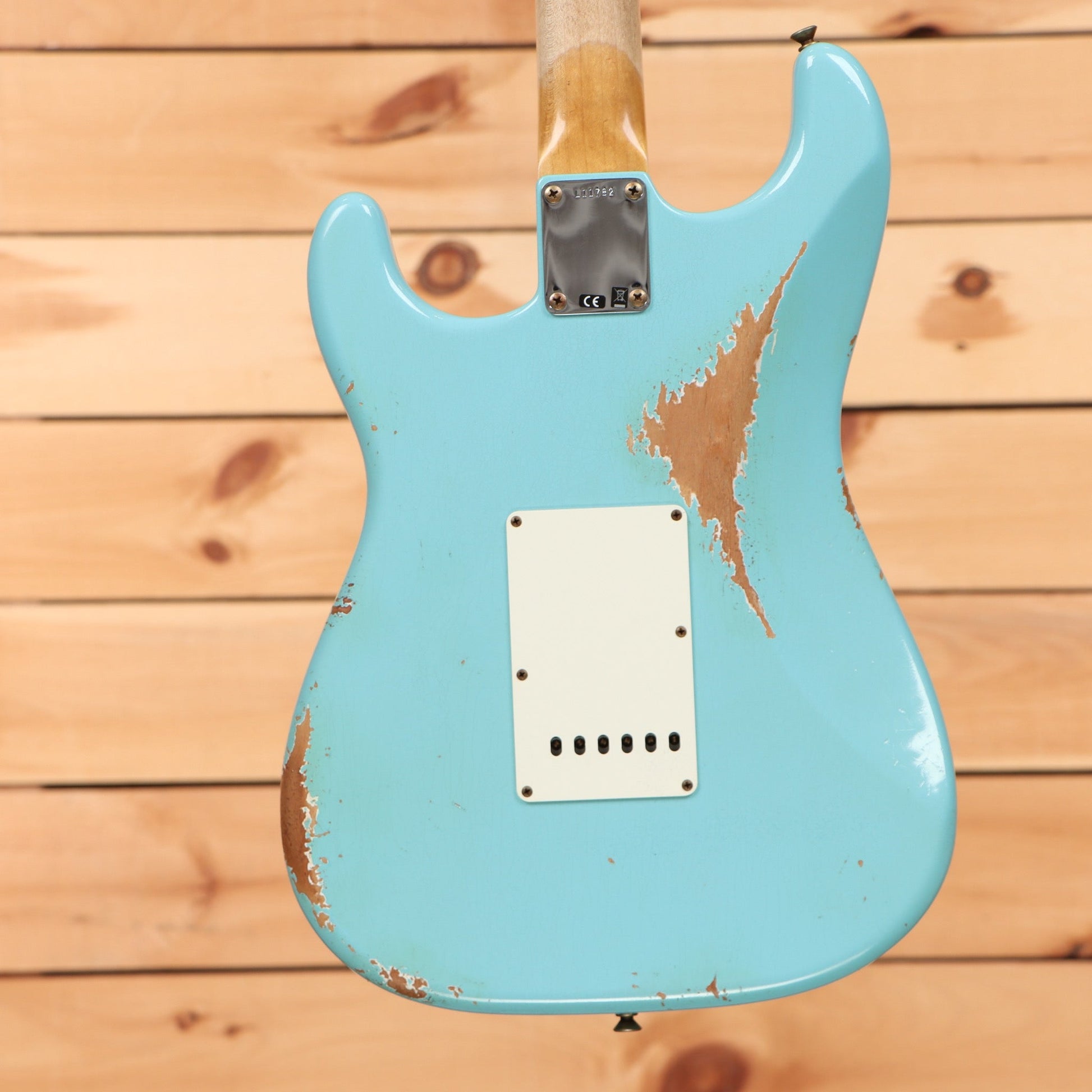 Fender Custom Shop Limited 1964 L-Series Stratocaster Heavy Relic - Aged Daphne Blue