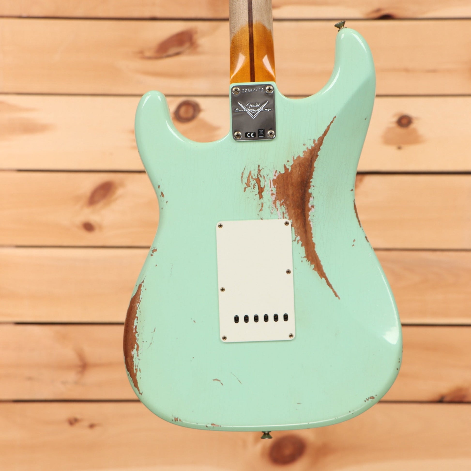 Fender Custom Shop 1957 Stratocaster Heavy Relic - Aged Surf Green