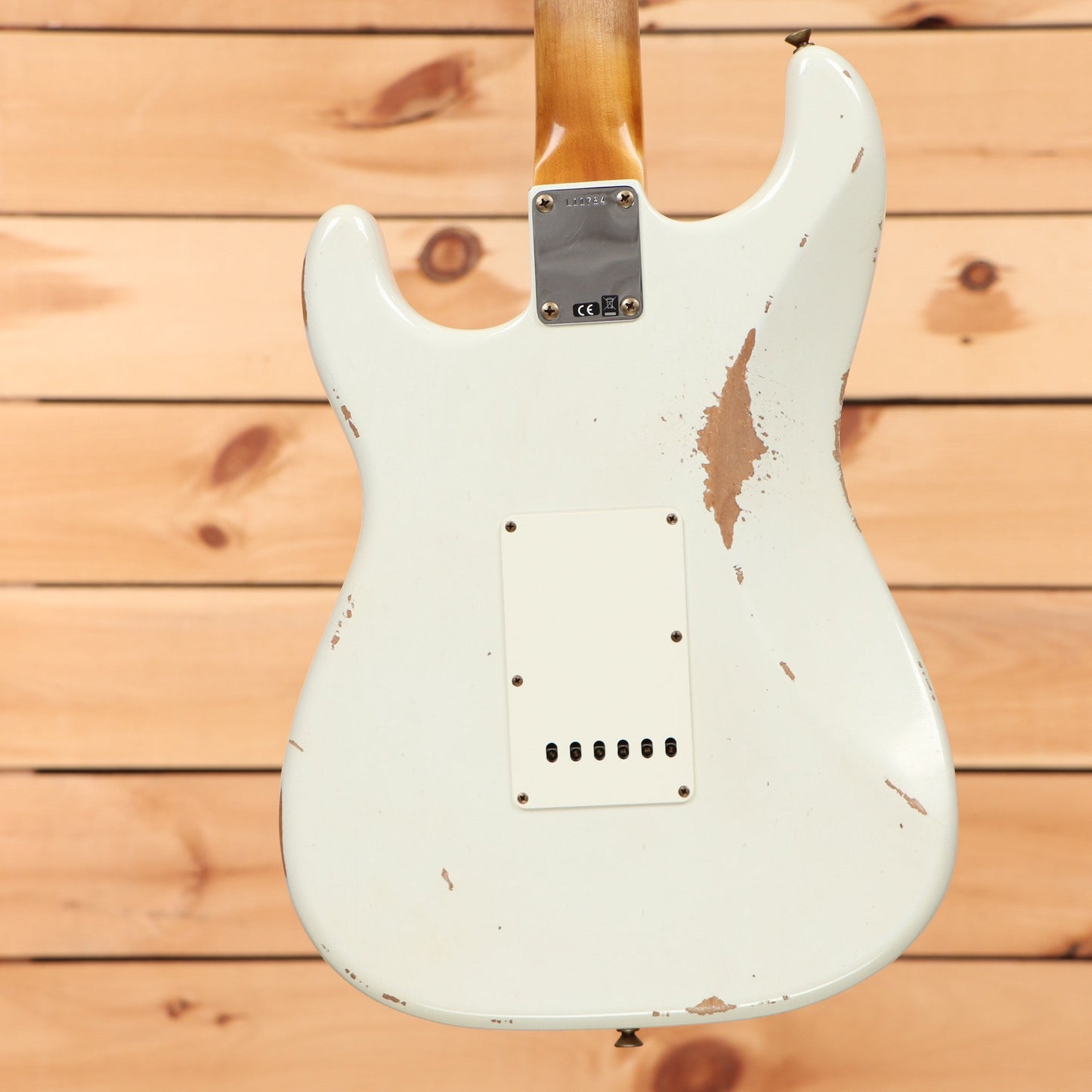 Fender Custom Shop Limited 1964 L-Series Stratocaster Heavy Relic - Aged Olympic White