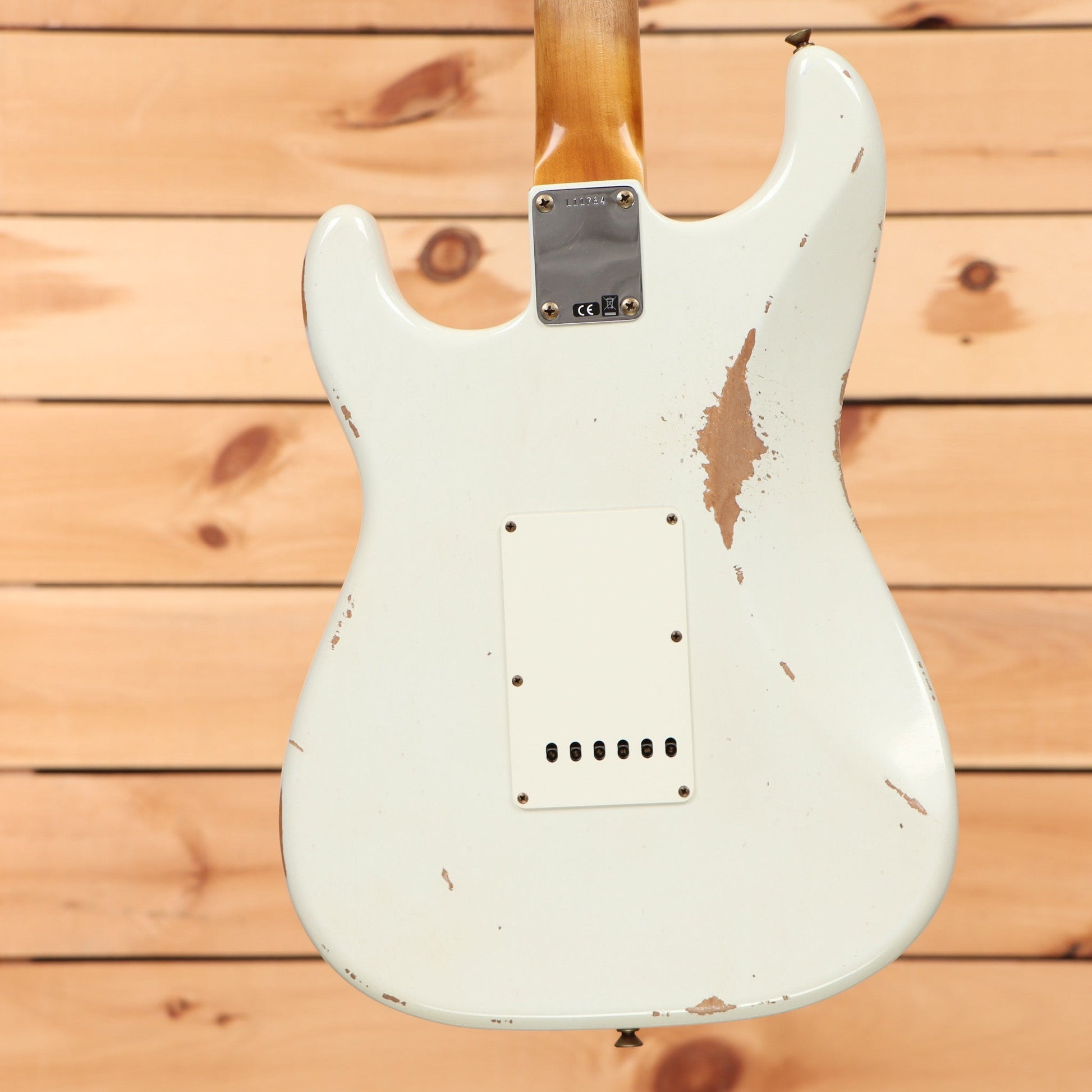 Fender Custom Shop Limited 1964 L-Series Stratocaster Heavy Relic - Aged Olympic White