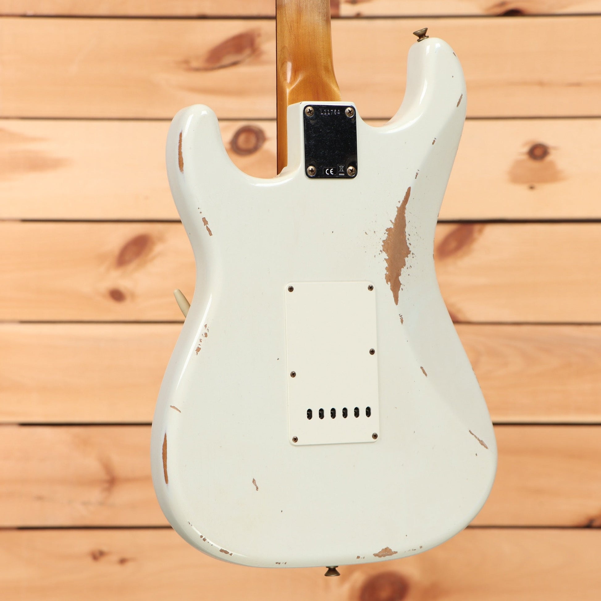 Fender Custom Shop Limited 1964 L-Series Stratocaster Heavy Relic - Aged Olympic White